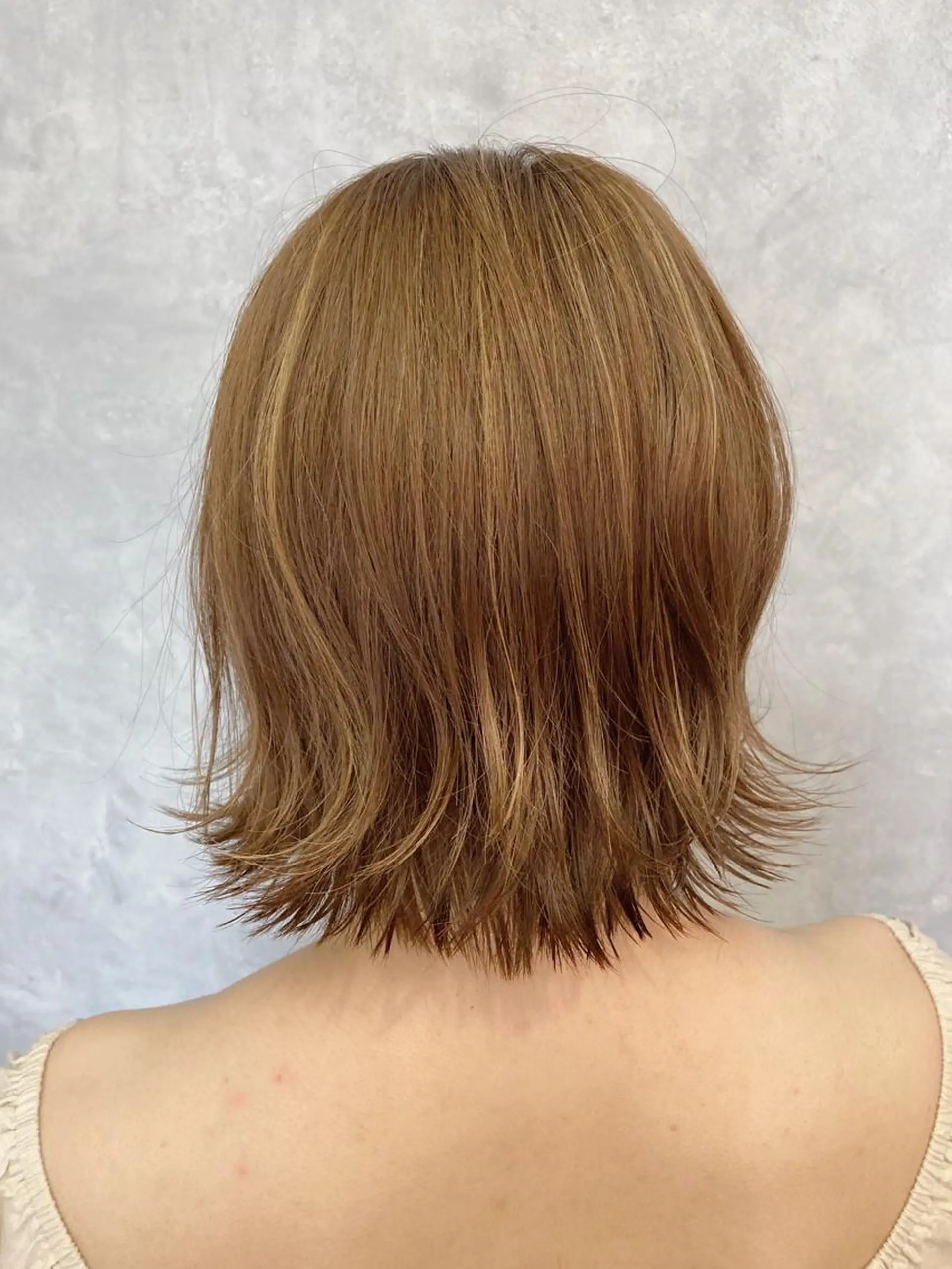 ミディアム カラー ヘアカラー トリートメント 五月女 隼人のヘアスタイル