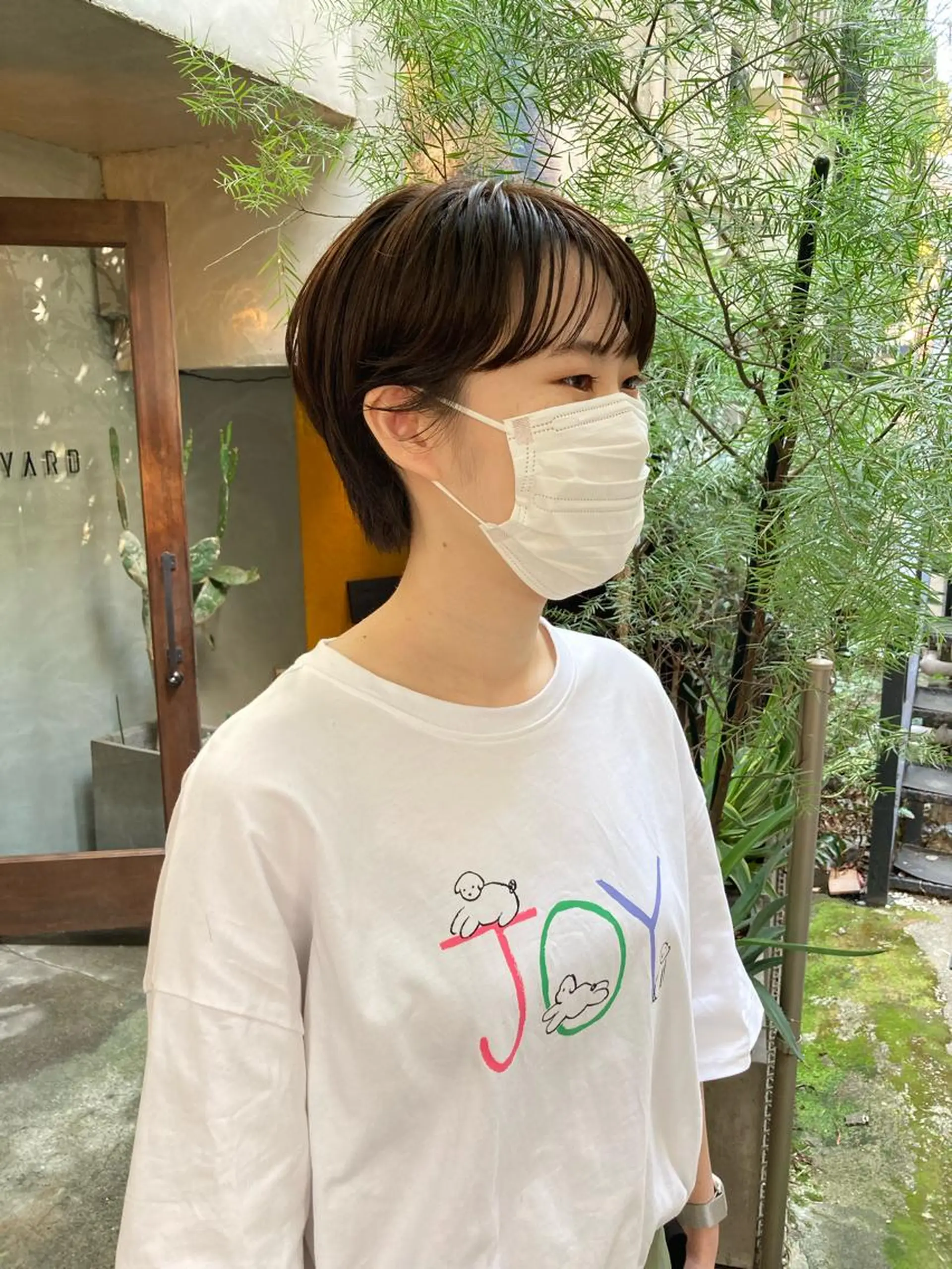 ショート 金田 夏野のヘアスタイル