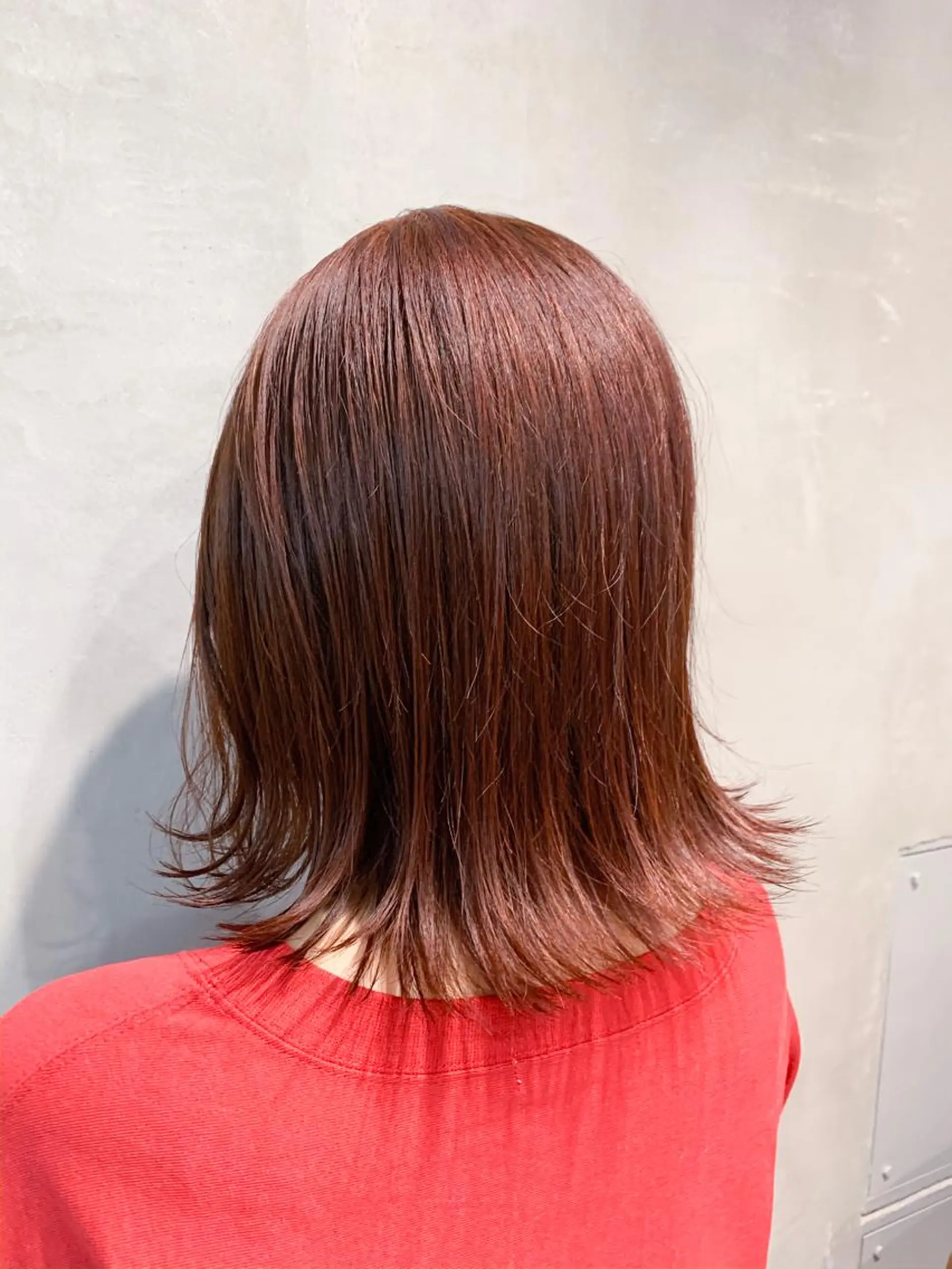 ミディアム カラー ヘアアレンジ ミニボブ/ブリーチ 🌈MISATOのヘアスタイル