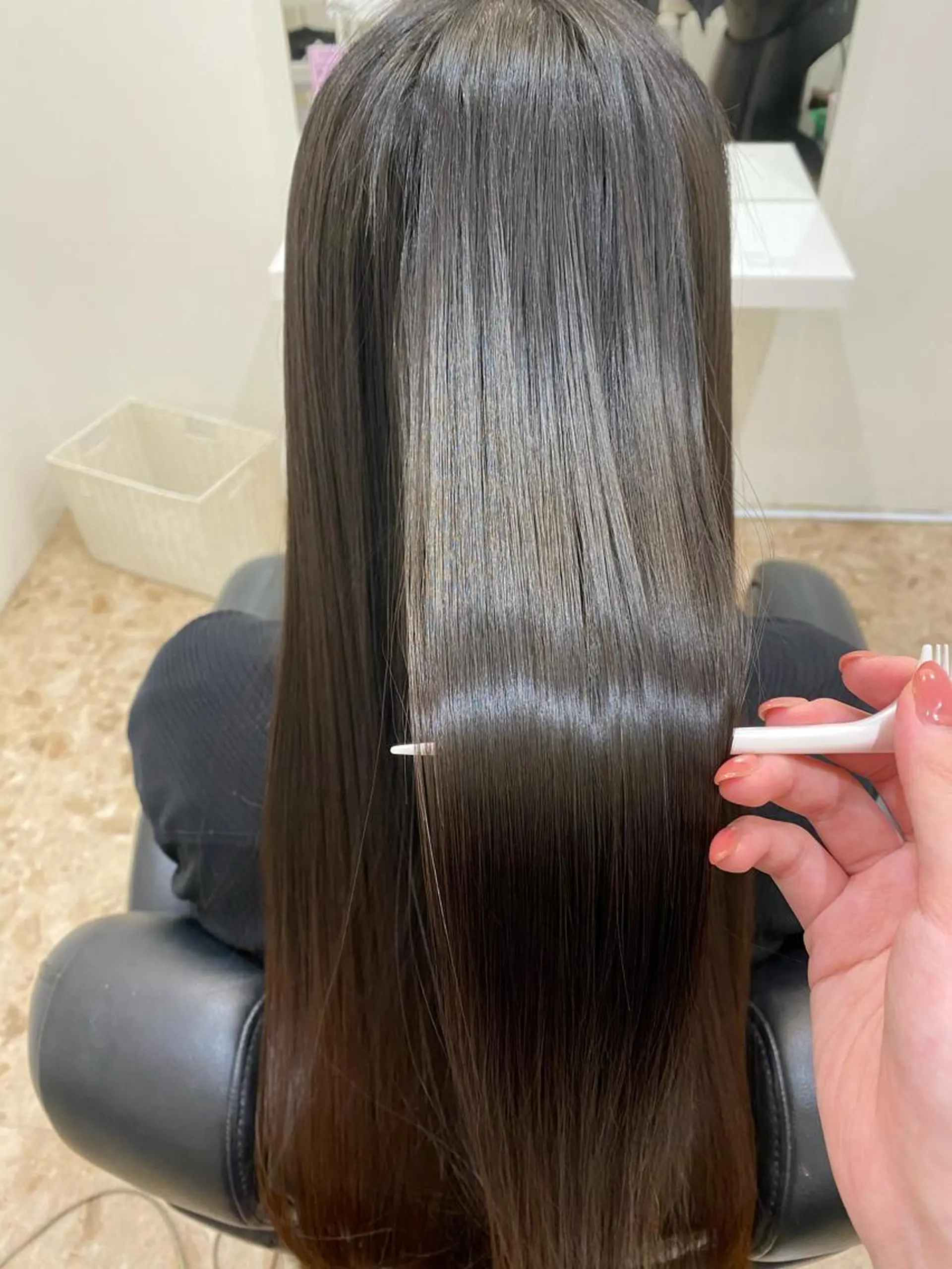 ロング トリートメント 酸熱トリートメント PLATINUM   DOLL【プラチナムドール】所属・ひろこ eyelist🎀のマツエク・マツパデザイン