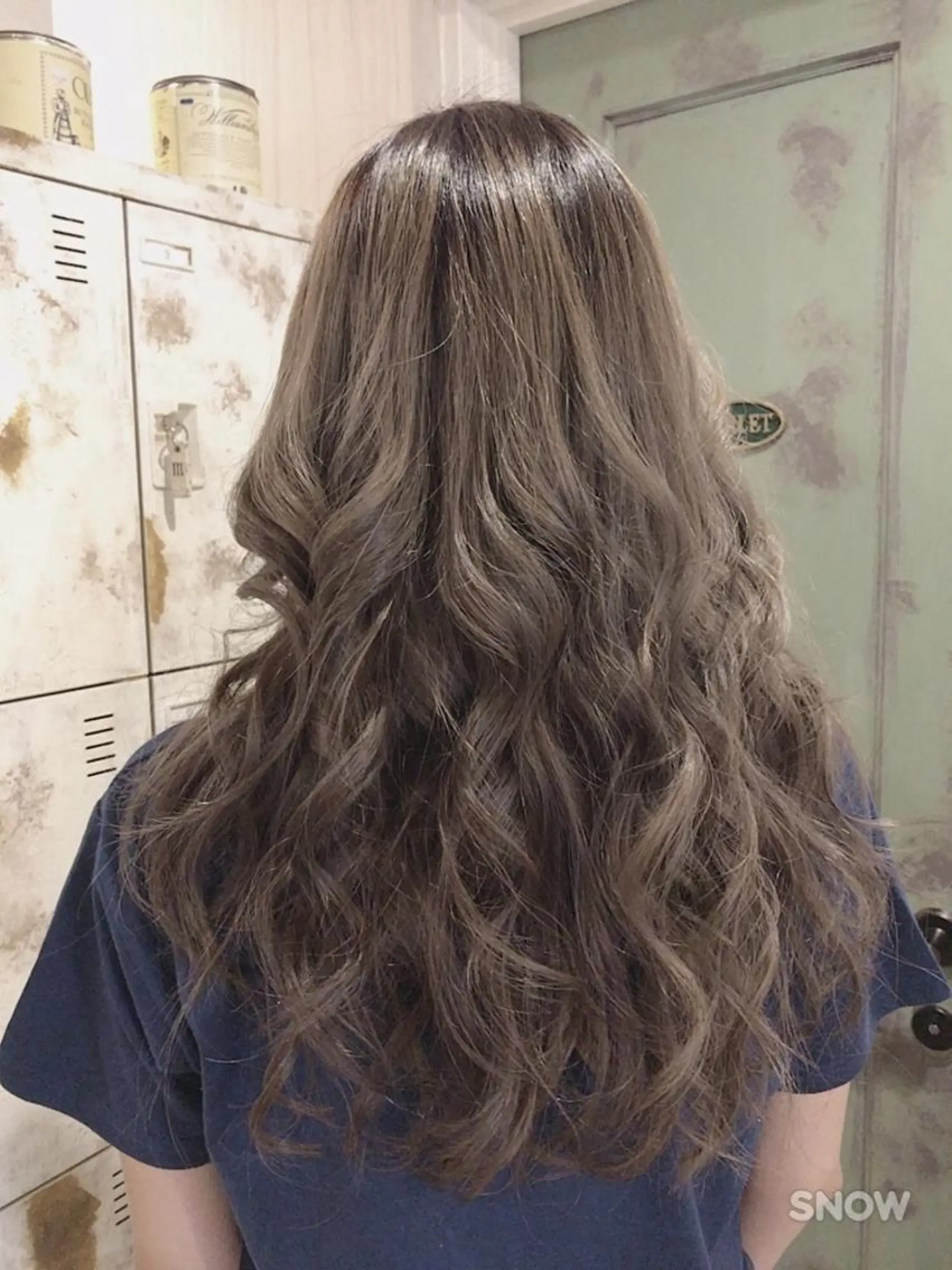 カラー 嶋村夏実🌼レイヤー 🌸白髪ぼかしのヘアスタイル