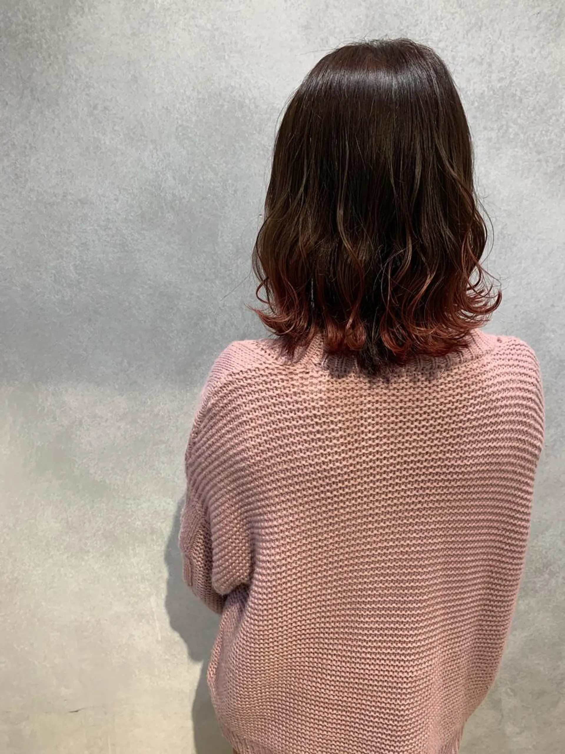 ミディアム カラー 森田 尚貴のヘアスタイル