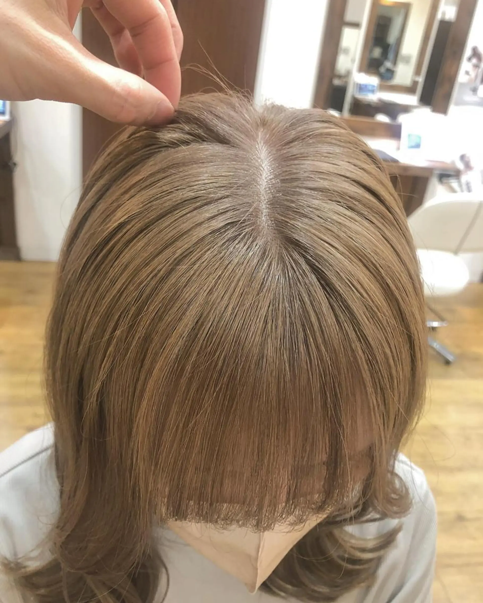 カラー アッシュ ブリーチ ダブルカラー グラデーションカラー グレージュ 🌈ハイトーン/ ワタル🌈のヘアスタイル