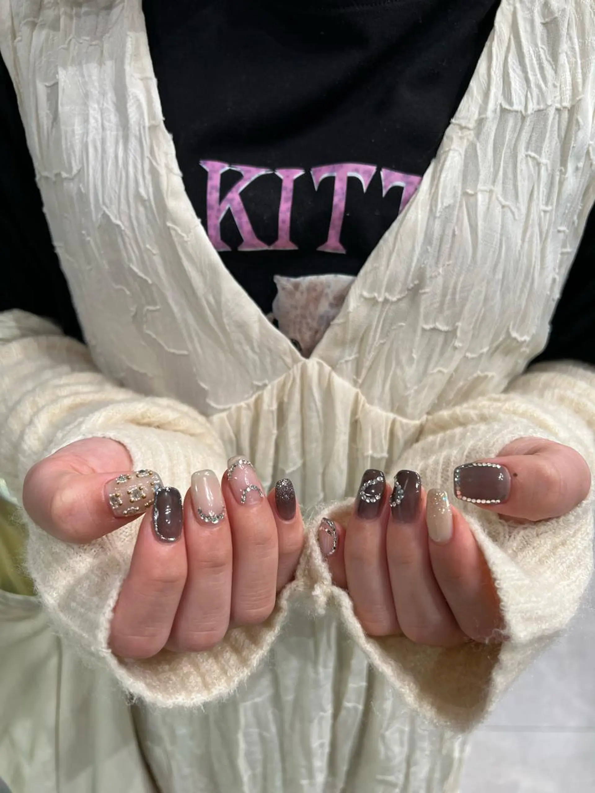 ネイル 【韓国ヘア・ネイル】 HINATA🍒のネイルデザイン