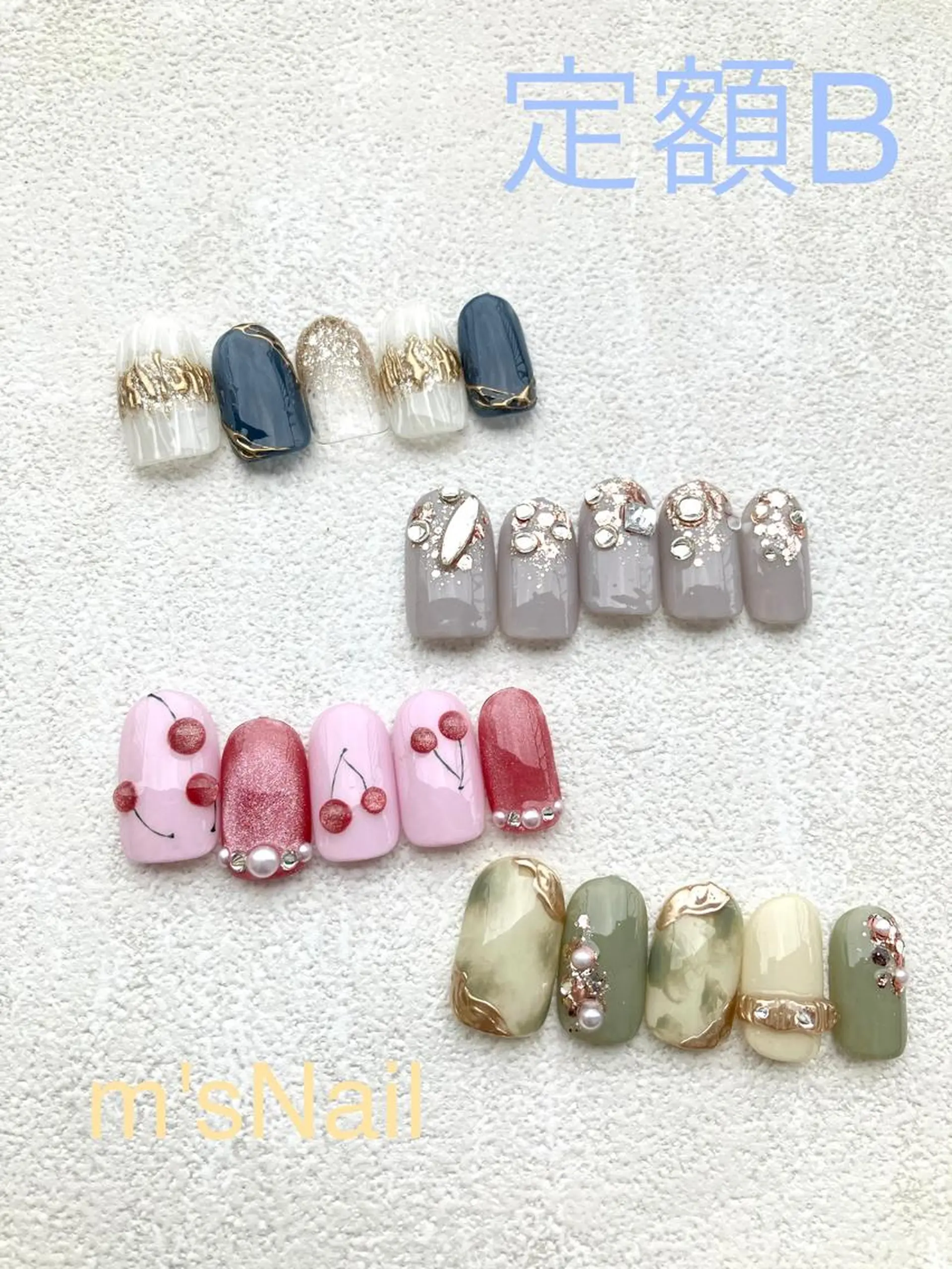 ネイル ハンドネイル m'sNail 福岡西区 ネイルのネイルデザイン