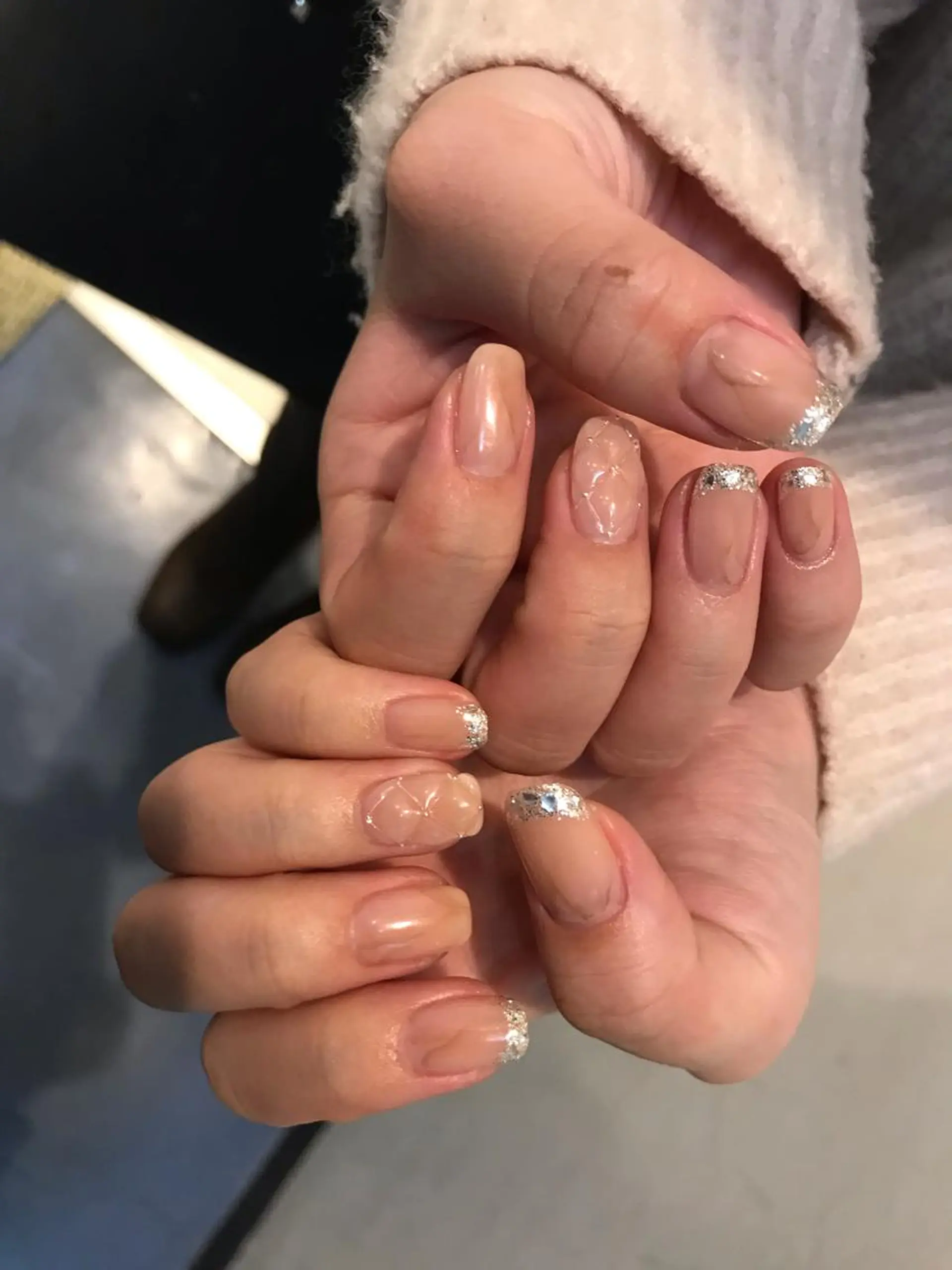 ネイル 大理石ネイル(マーブル) emu nail所属・emunail あやかのネイルデザイン