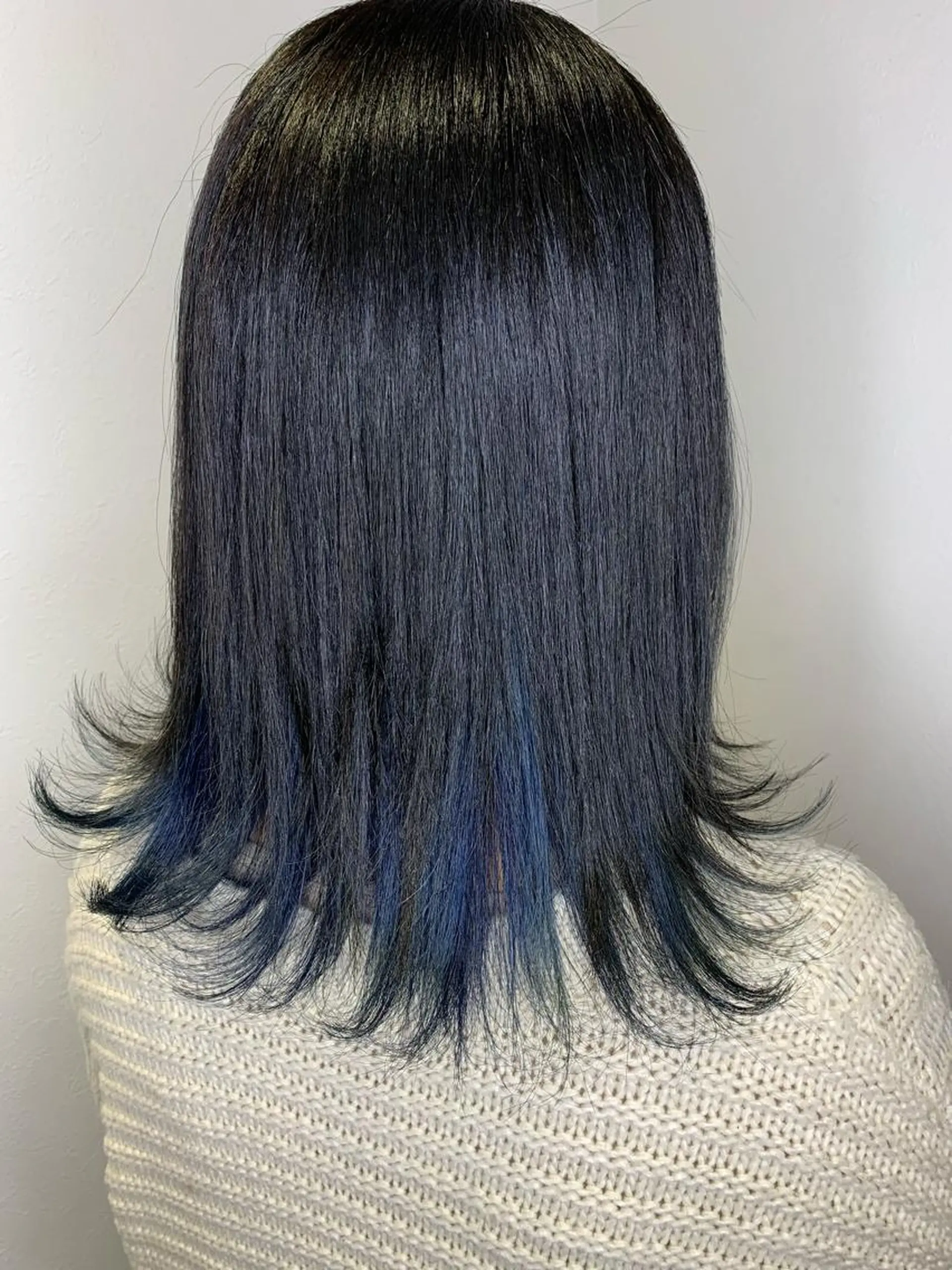 セミロング カラー ヘアアレンジ 髪質改善/縮毛/新宿 🫧SUZUKA🫧のヘアスタイル