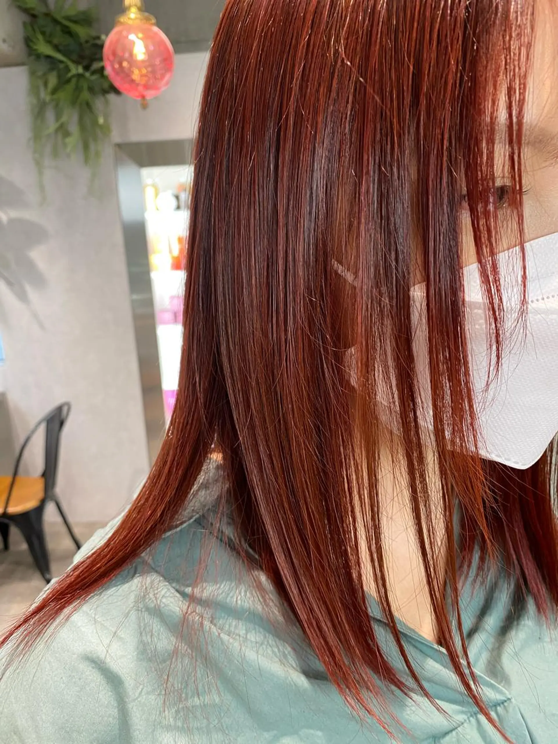 セミロング カラー XENA表参道 MIKUのヘアスタイル