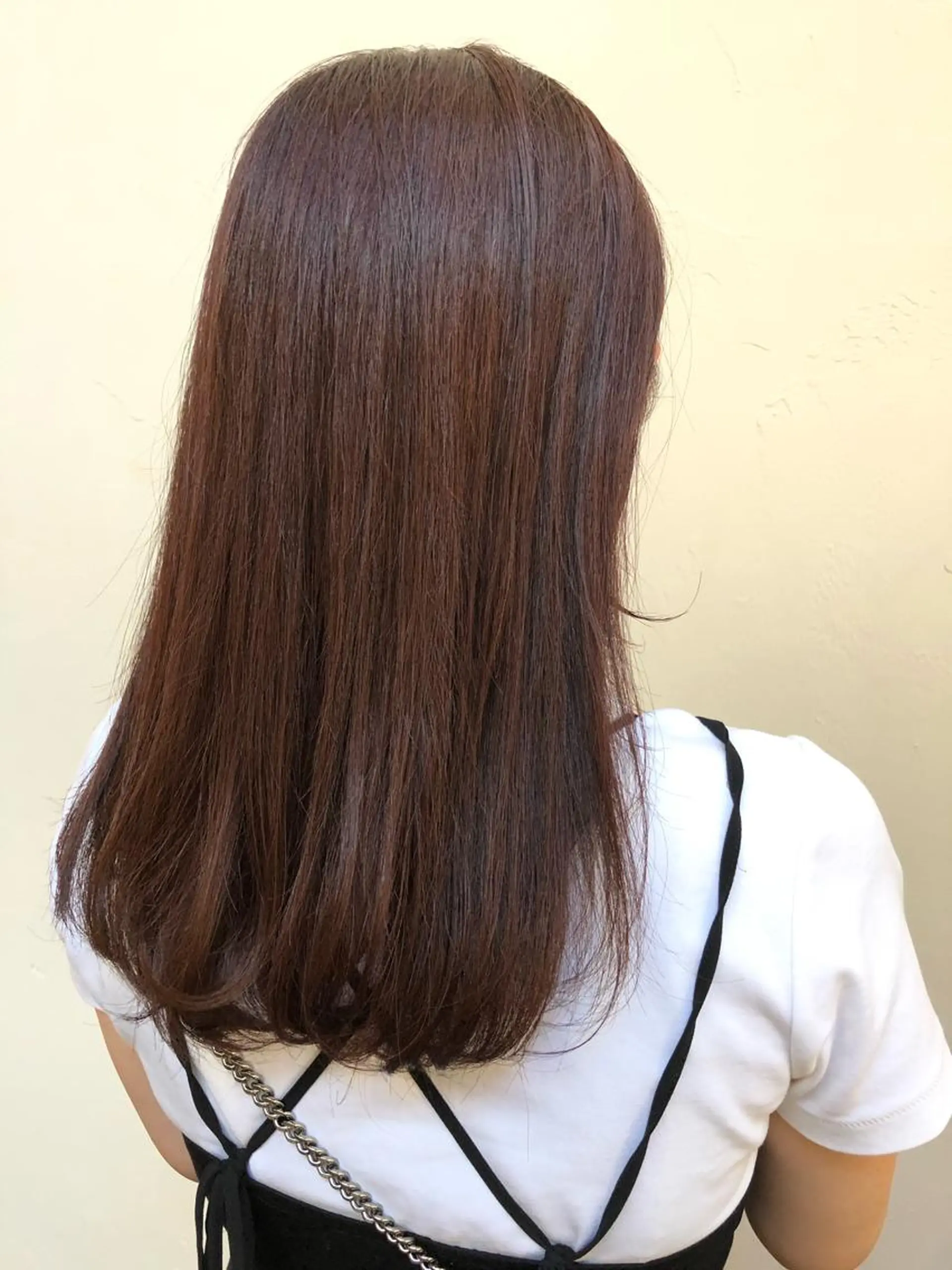 セミロング カラー レッドカラー luve heart's And Be  minamisemba所属・脇坂 佳世の眉毛・アイブロウイメージ