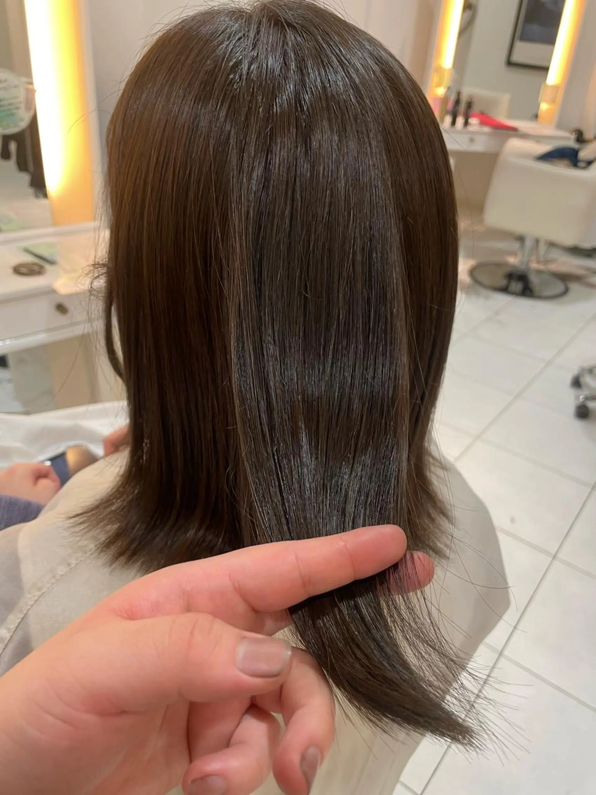 カラー ベージュカラー mai .のヘアスタイル