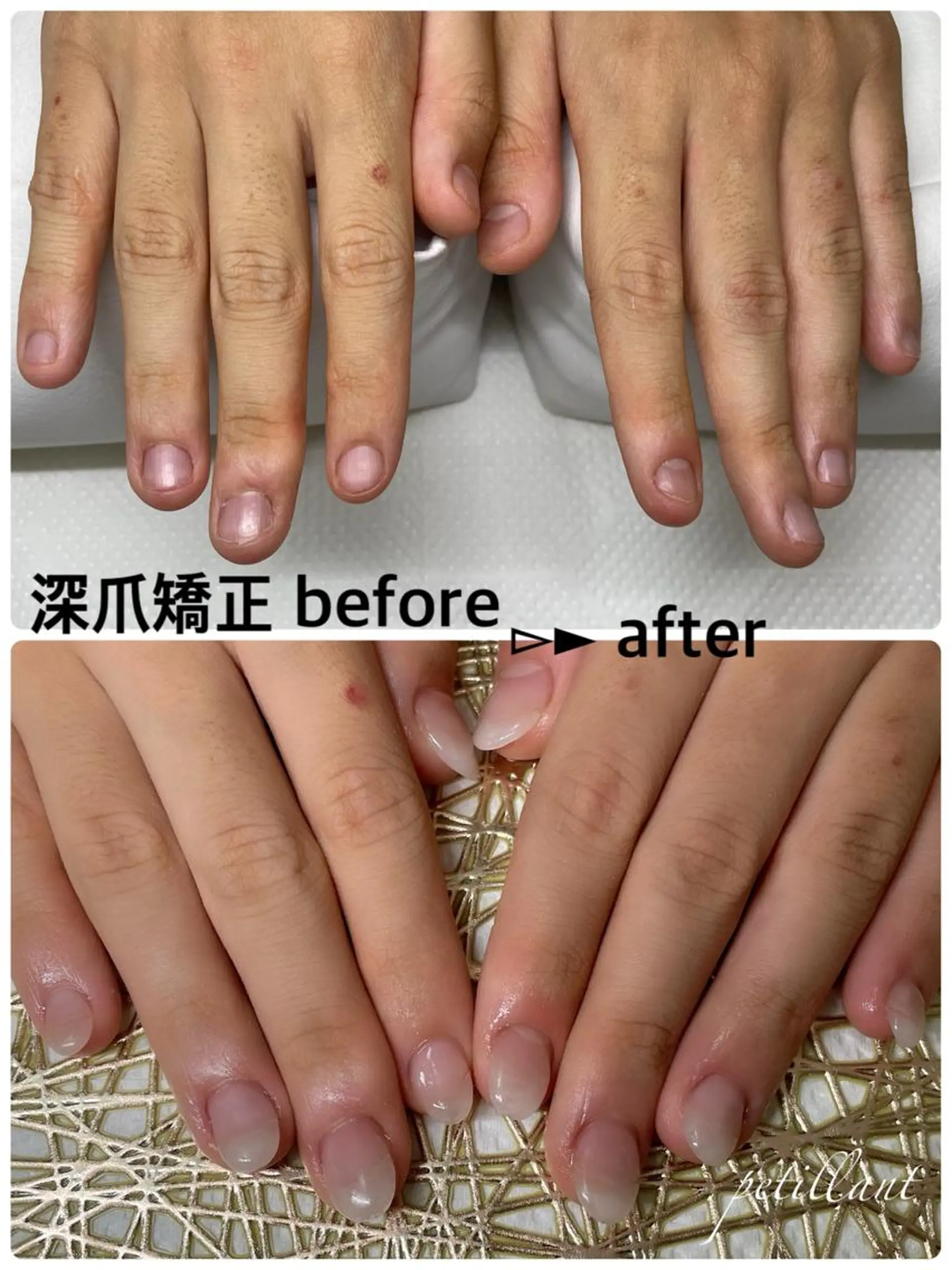 ネイル クリアネイル ジェルネイル petillant所属・nail salon petillantのネイルデザイン