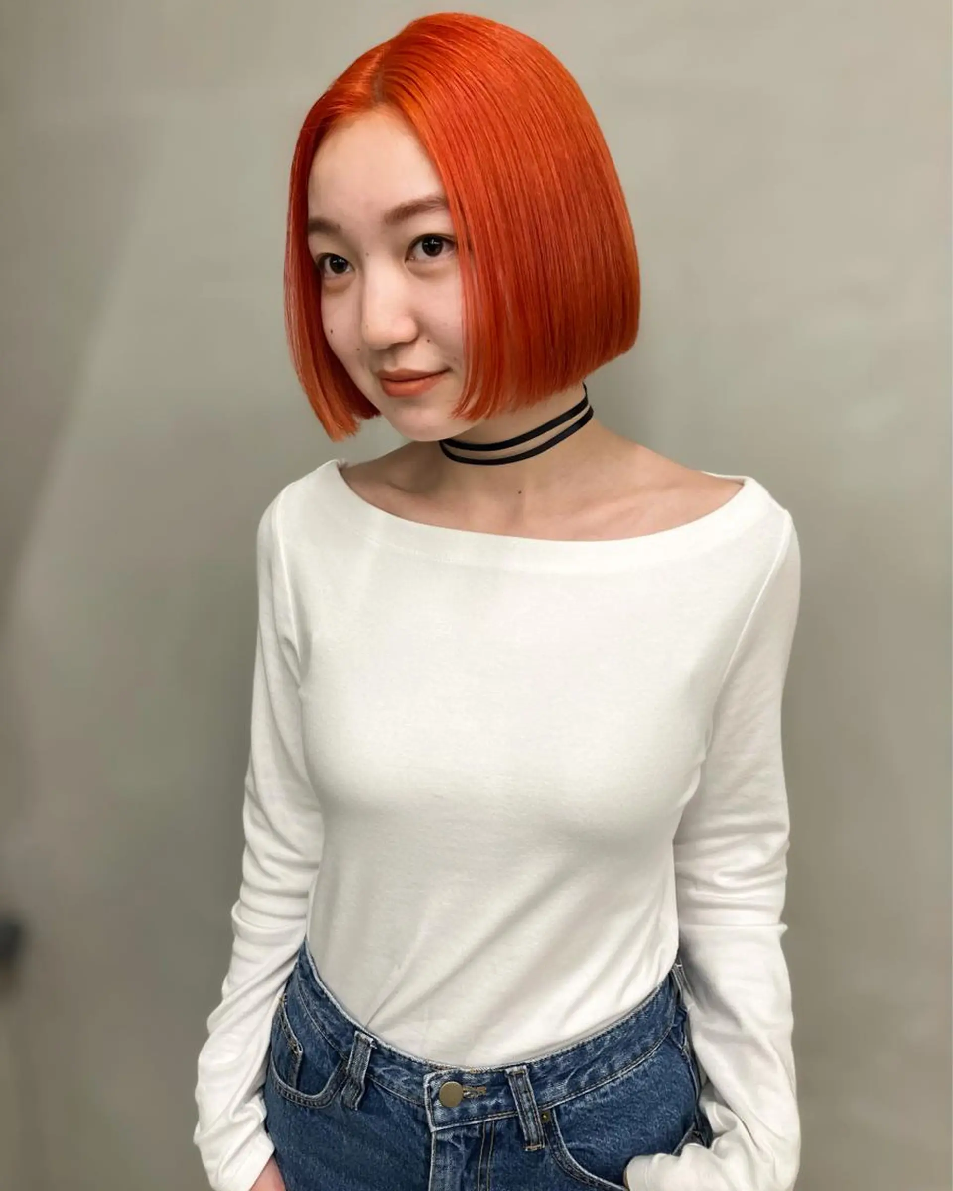 ミディアム 似合わせカットカラー 👩MINAのヘアスタイル