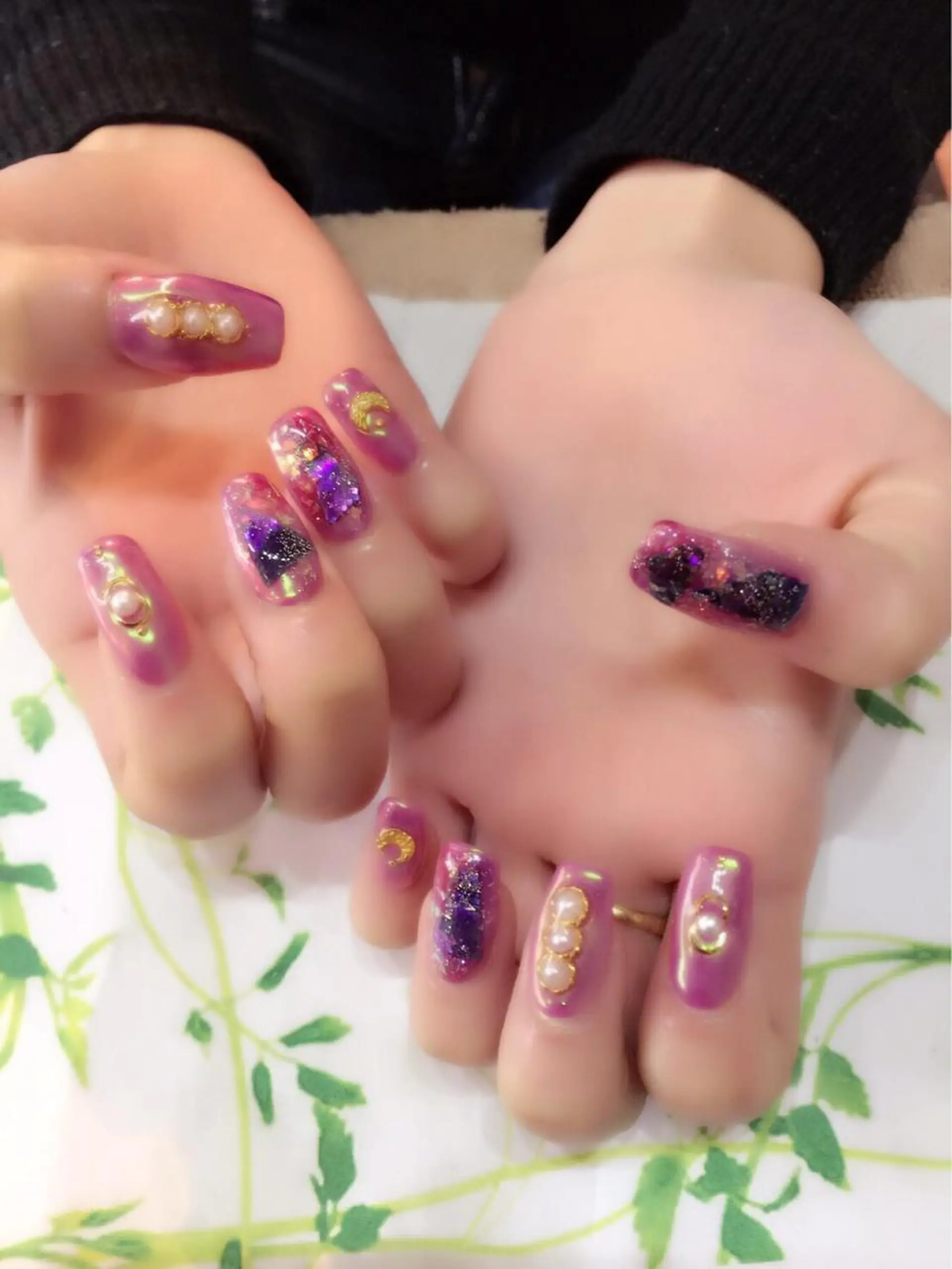 ネイル スカルプネイル a yakaのネイルデザイン