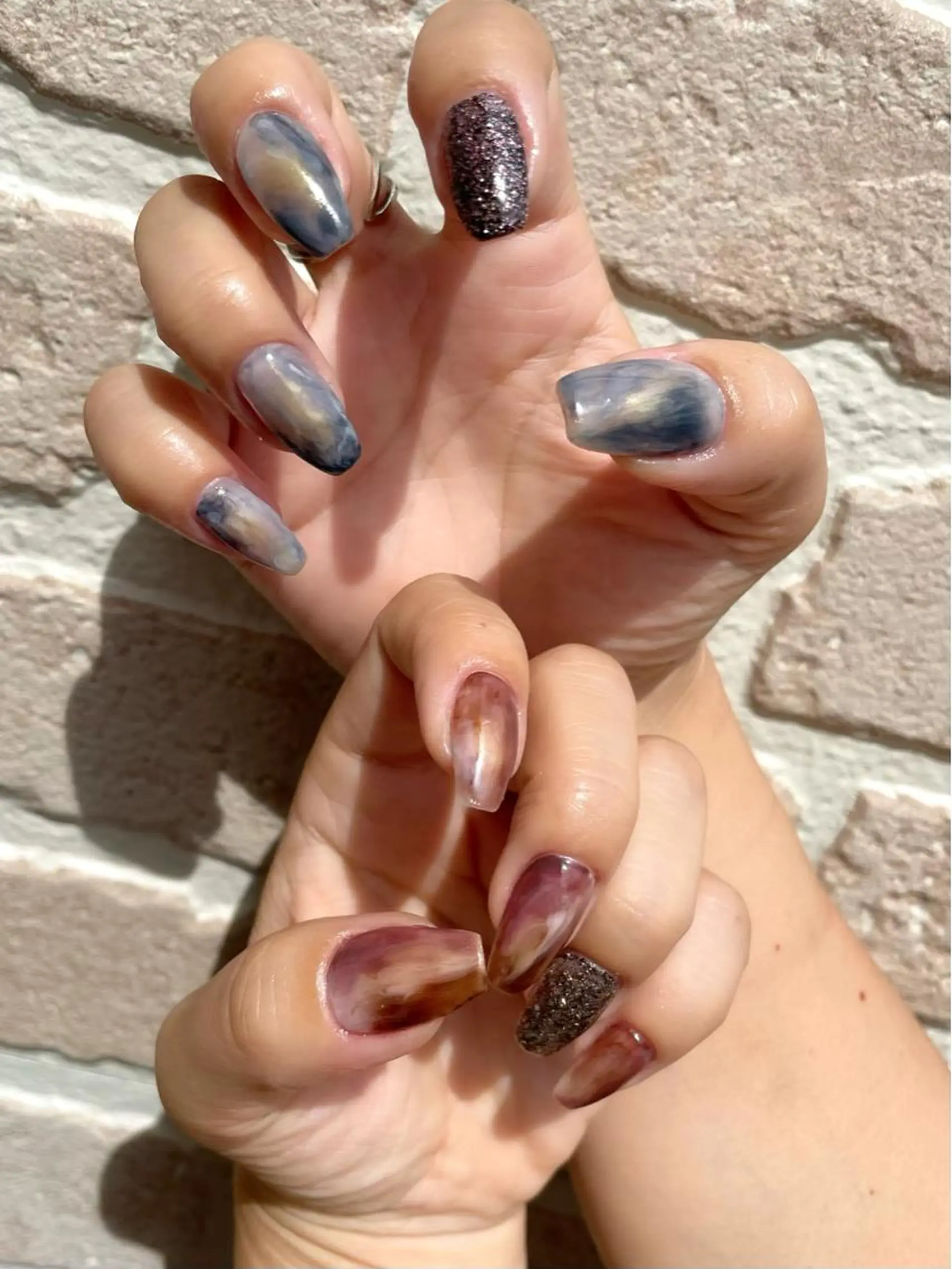 ネイル ニュアンスネイル はるひな ねいるのネイルデザイン