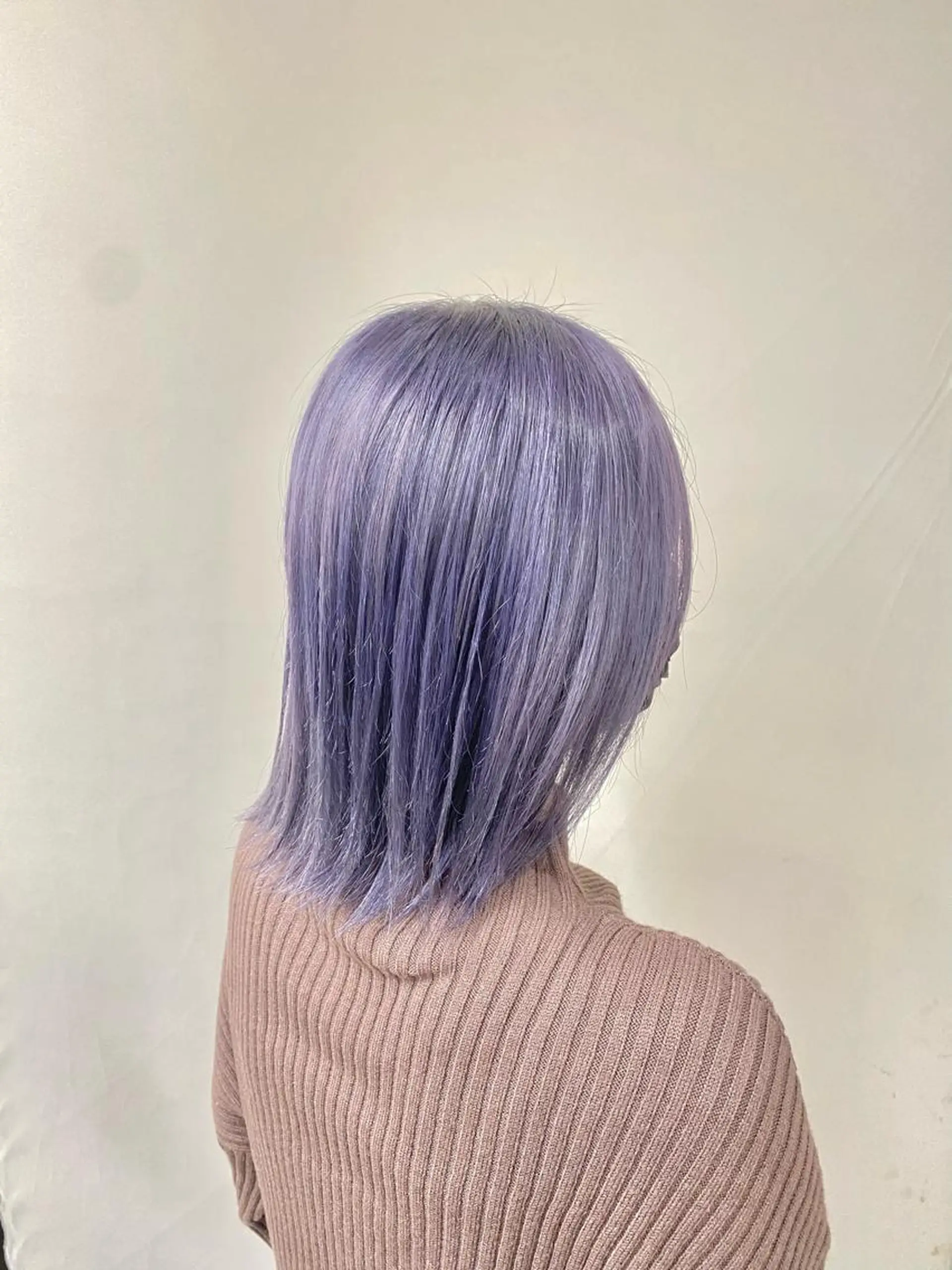 ミディアム カラー ブリーチ 髪質改善特化サロン ICONIQ天神店のヘアスタイル