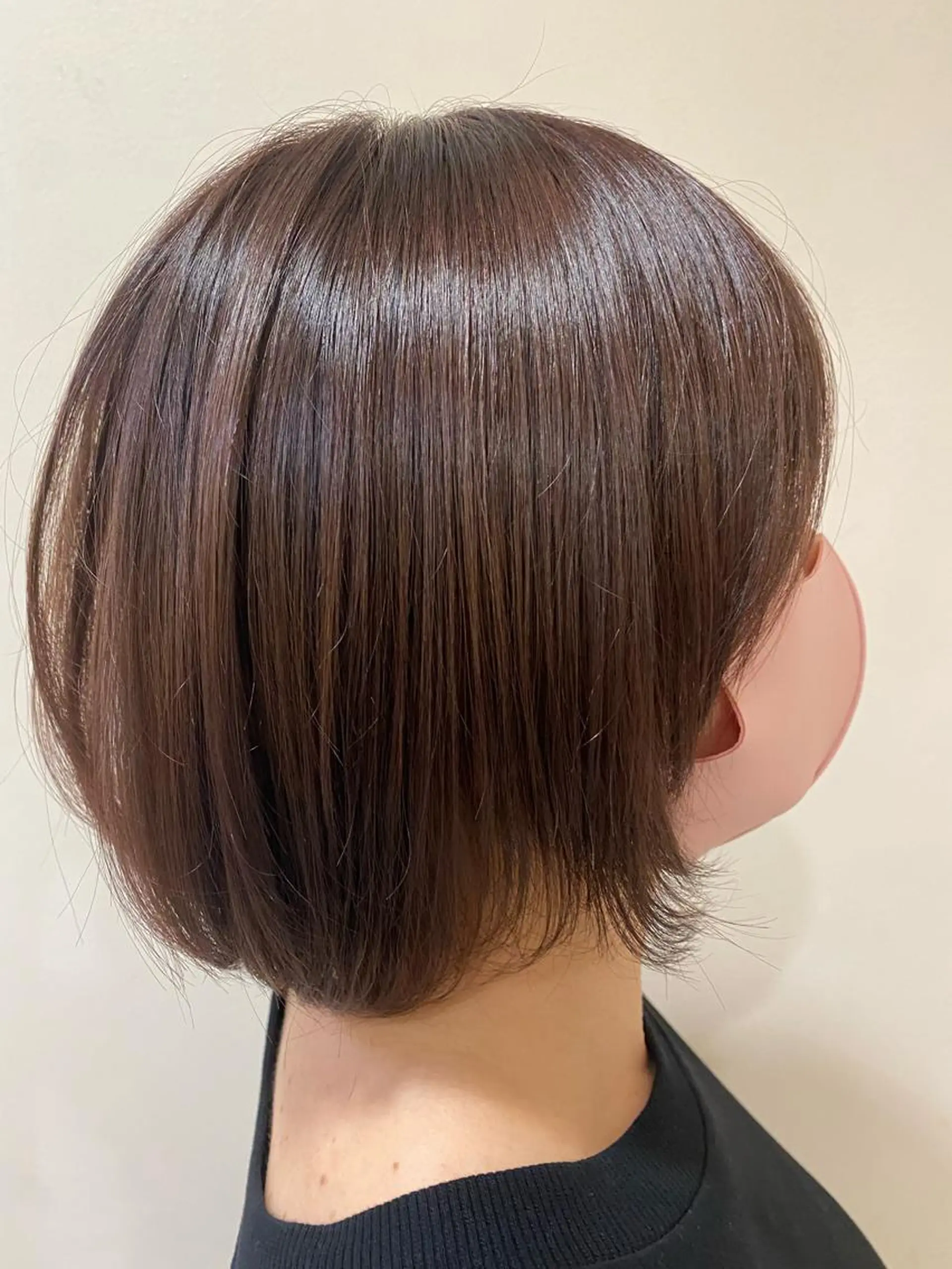 カラー ブラウンカラー ピンクカラー EAST HAM head shop所属・岩崎 澪のヘアスタイル