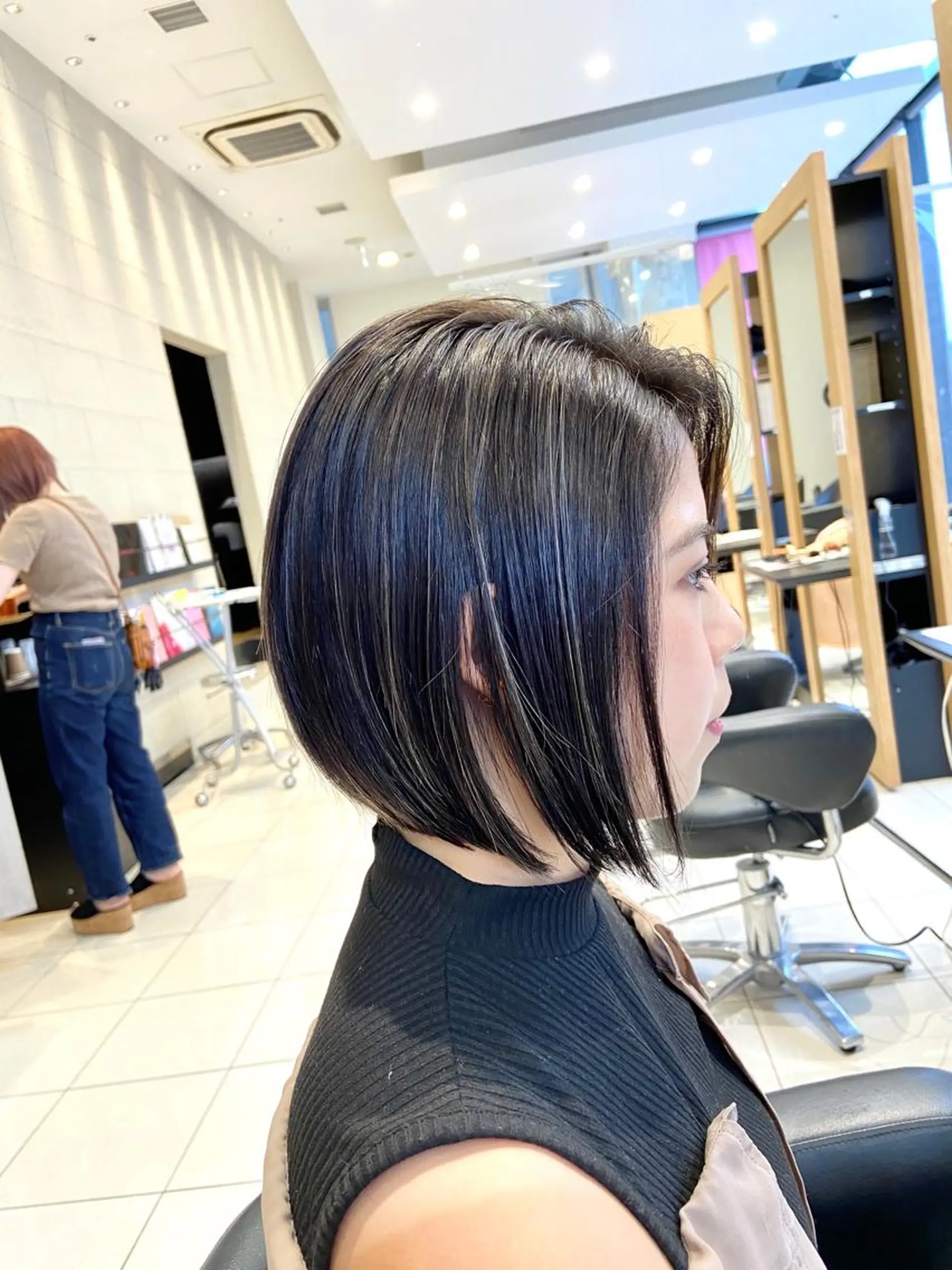 ショート ショート白髪染め無料 /河瀬謙介のヘアスタイル