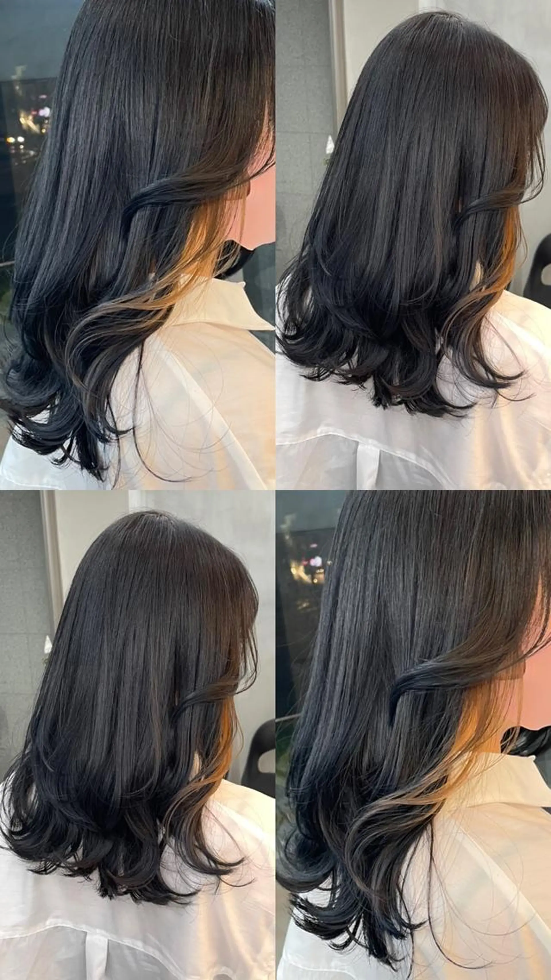 ロング カラー インナーカラー owl（オウル）所属・owl（オウル） Momoのヘアスタイル