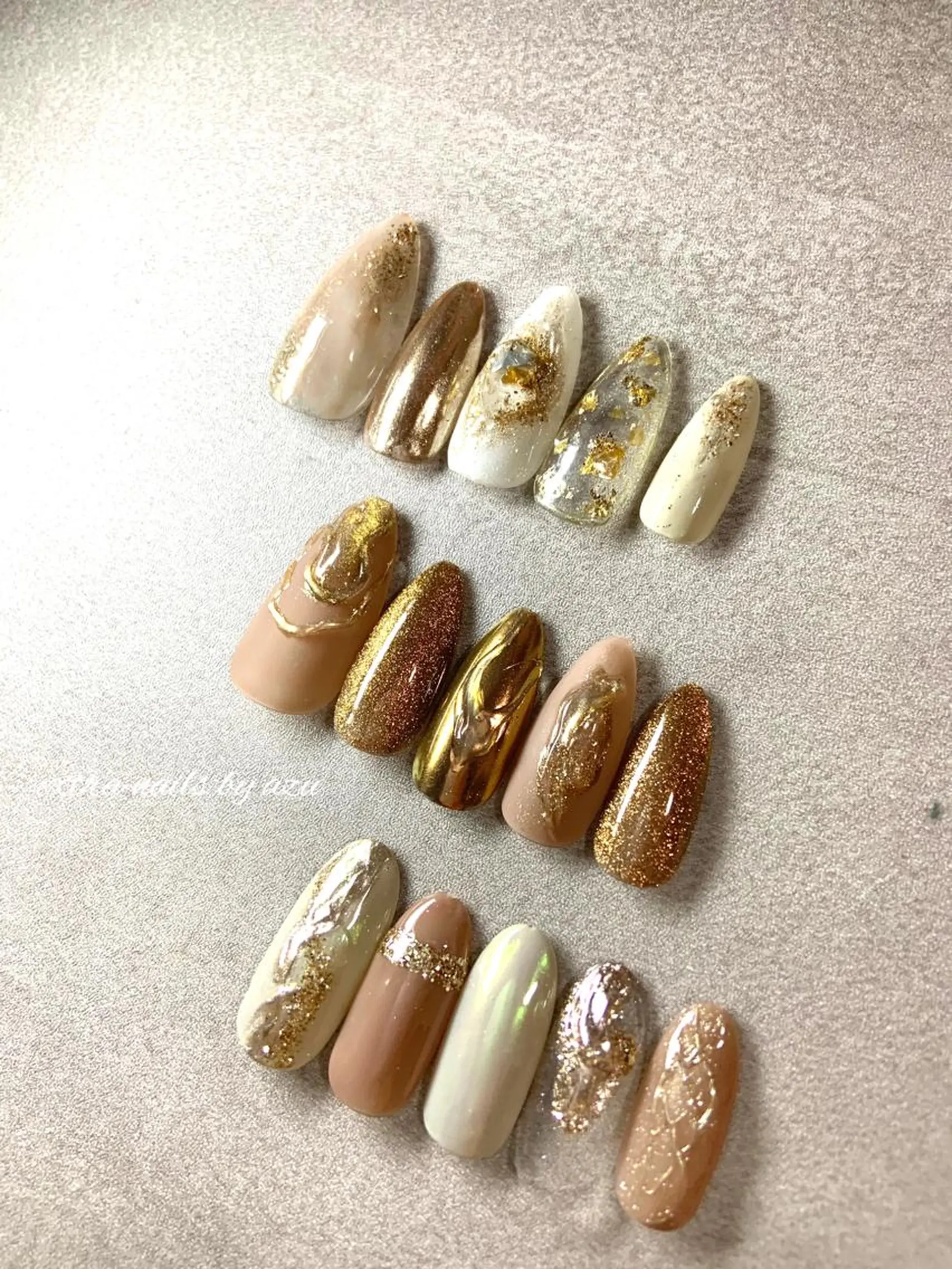 ネイル ブライダルネイル extranails ／lemellaのネイルデザイン