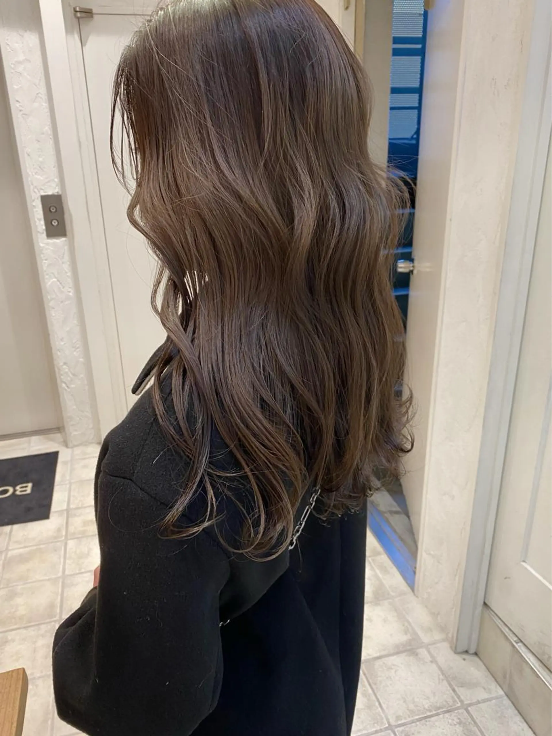 ロング カラー ベージュカラー シアーベージュ 🌟アレンジが似合う カラー🌟Rumiのヘアスタイル