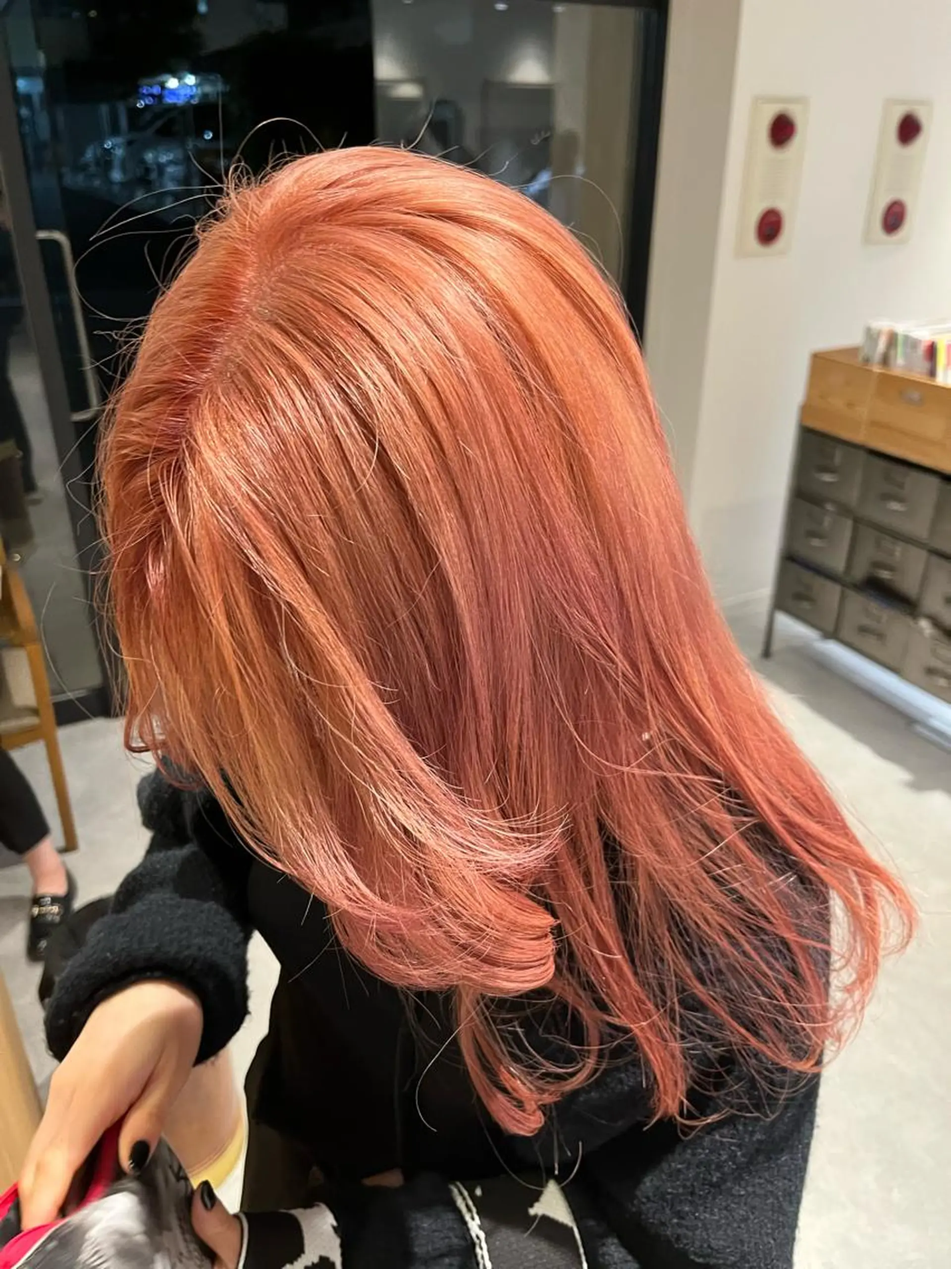 ロング カラー 大河原 美優のヘアスタイル