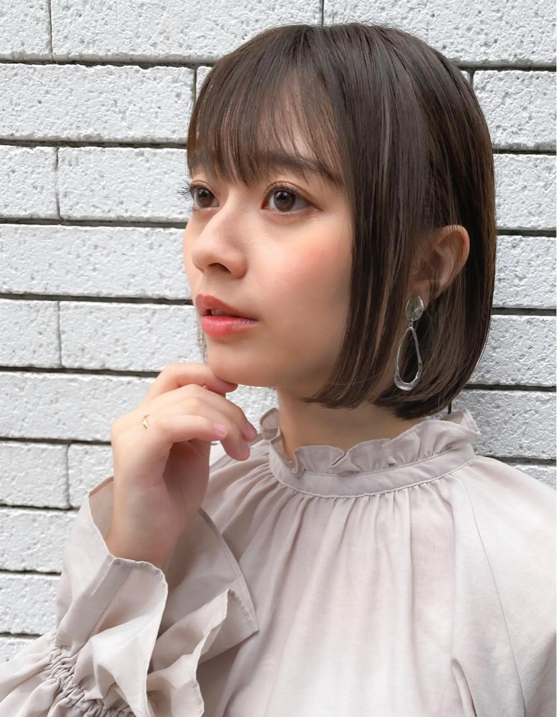 ショート カラー カット ヘアカラー トリートメント 🇰🇷韓国レイヤー 錦糸町【北山謙三】のヘアスタイル