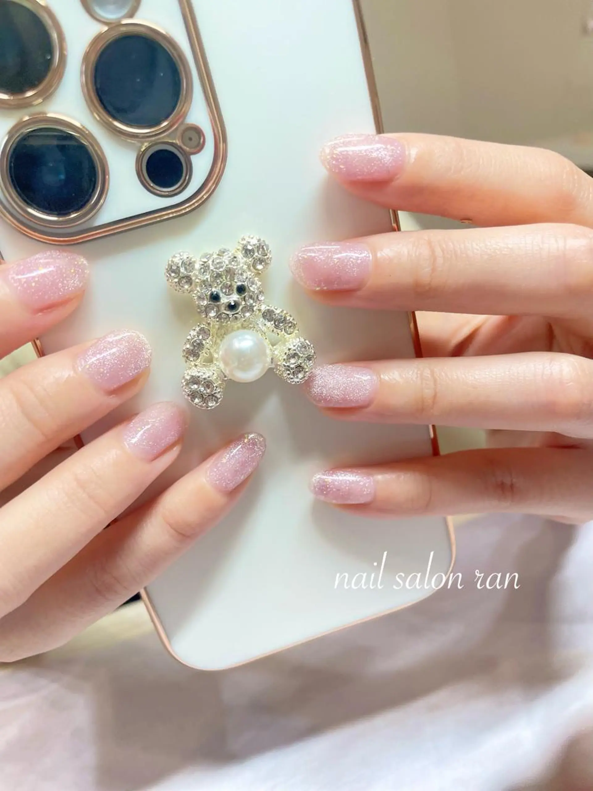 ネイル マグネットネイル ハンドネイル nailsalon ranのネイルデザイン
