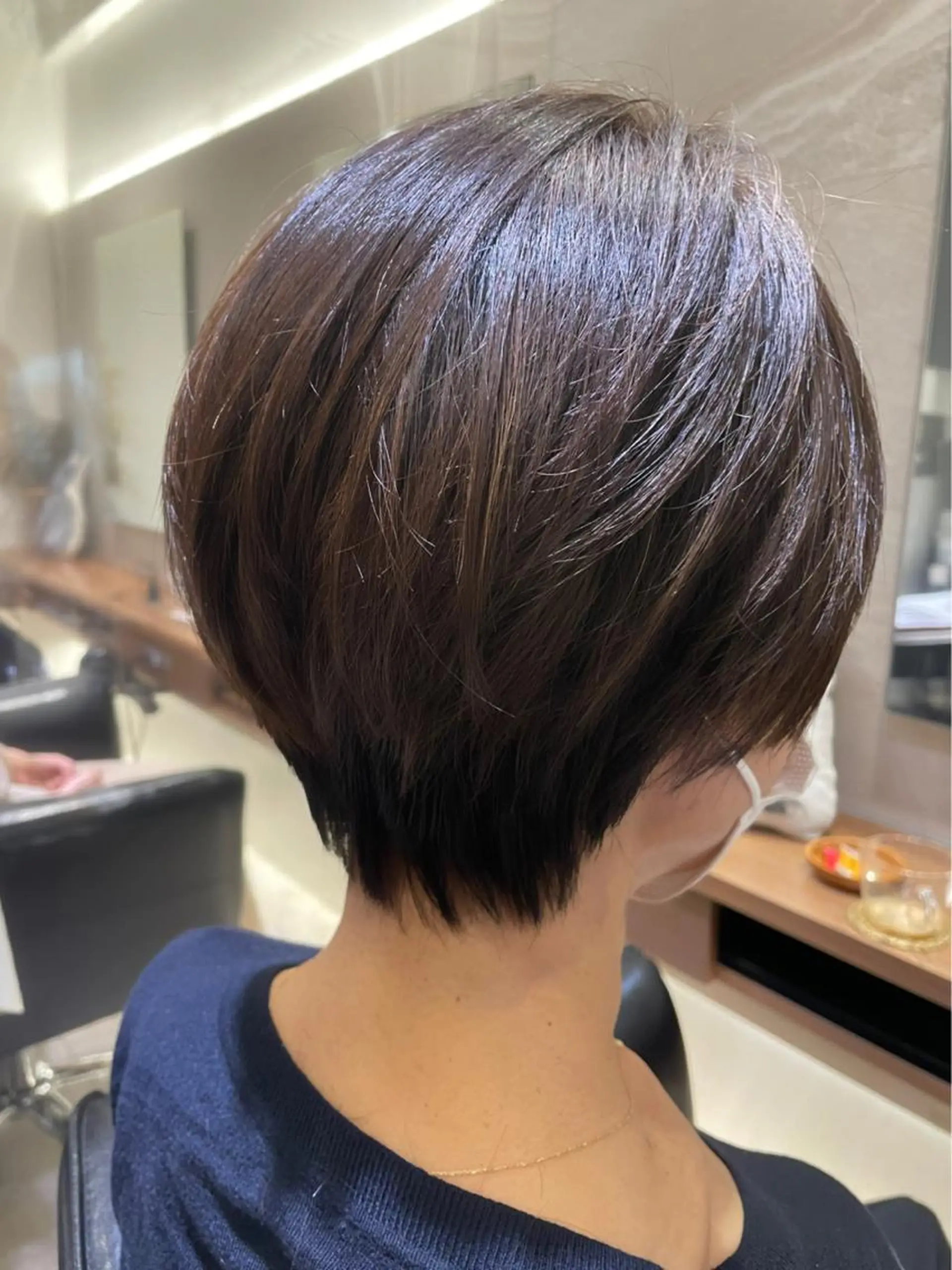 ショート 透明感カラー/艶髪 ♥柏谷菜穂♥のヘアスタイル