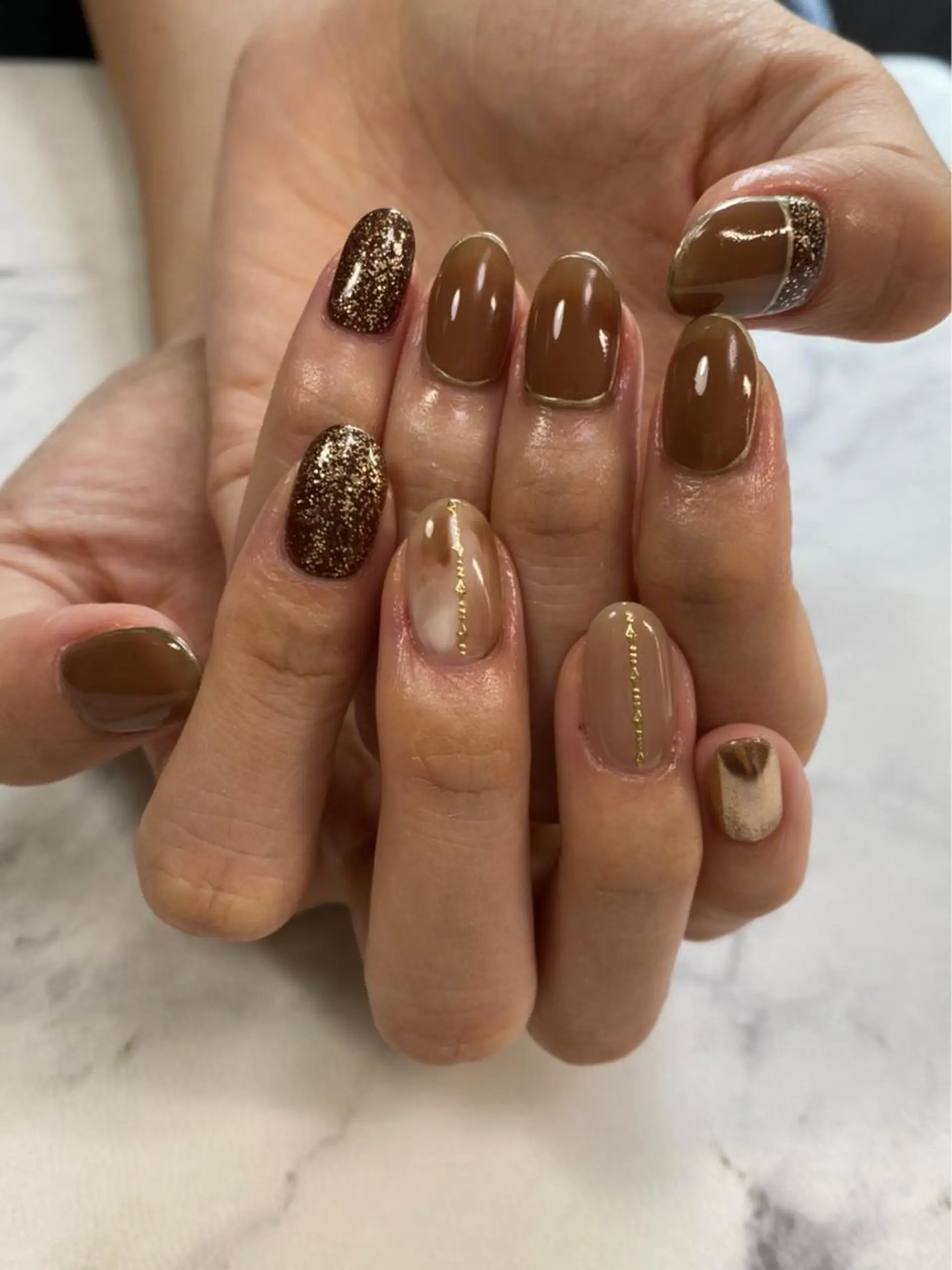 ネイル ハンドネイル mellow mのネイルデザイン