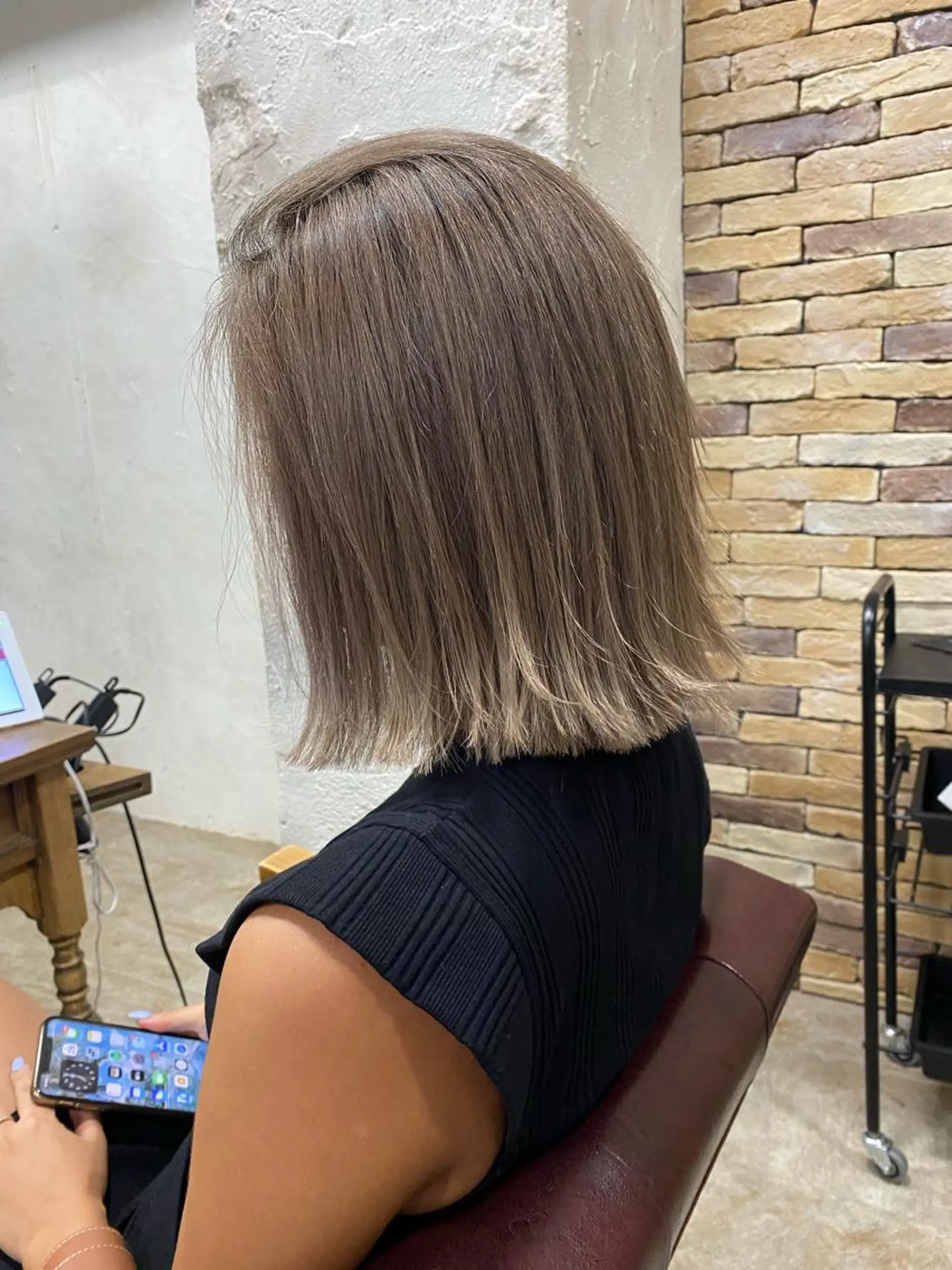 ミディアム カラー ベージュカラー ブリーチ ハイトーンカラー ミニモお気に入り数 No.1宍戸雄弥のヘアスタイル