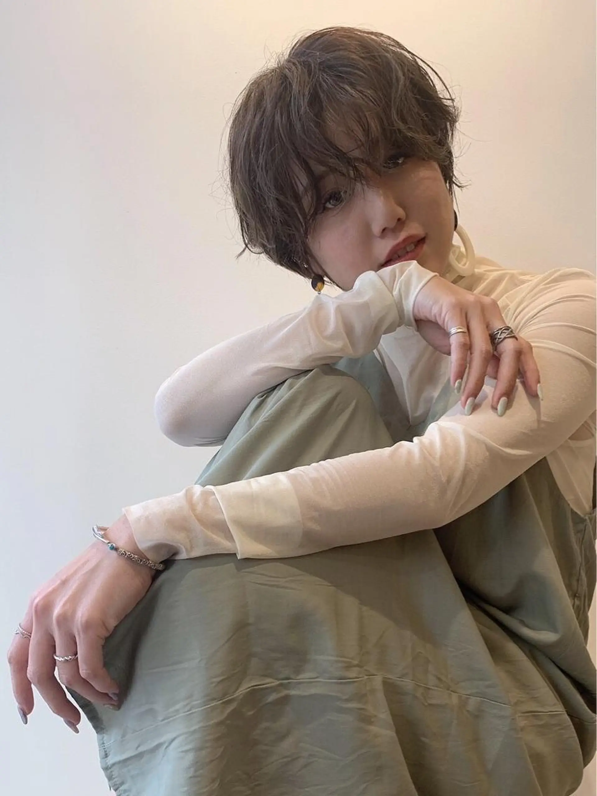 ショート 柳下 涼のヘアスタイル