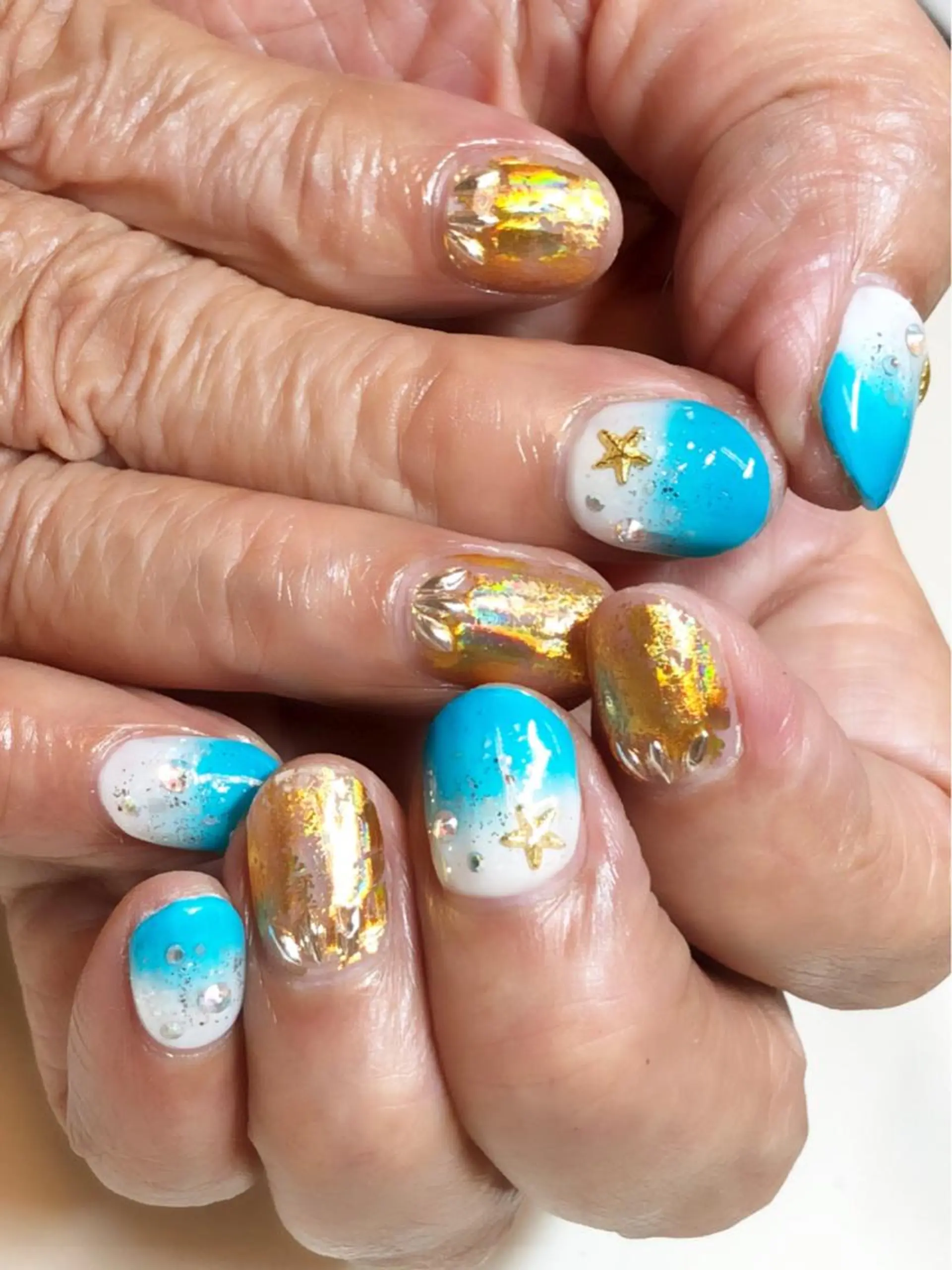 ネイル ジェルネイル グラデーション KIREIE NAILSのネイルデザイン