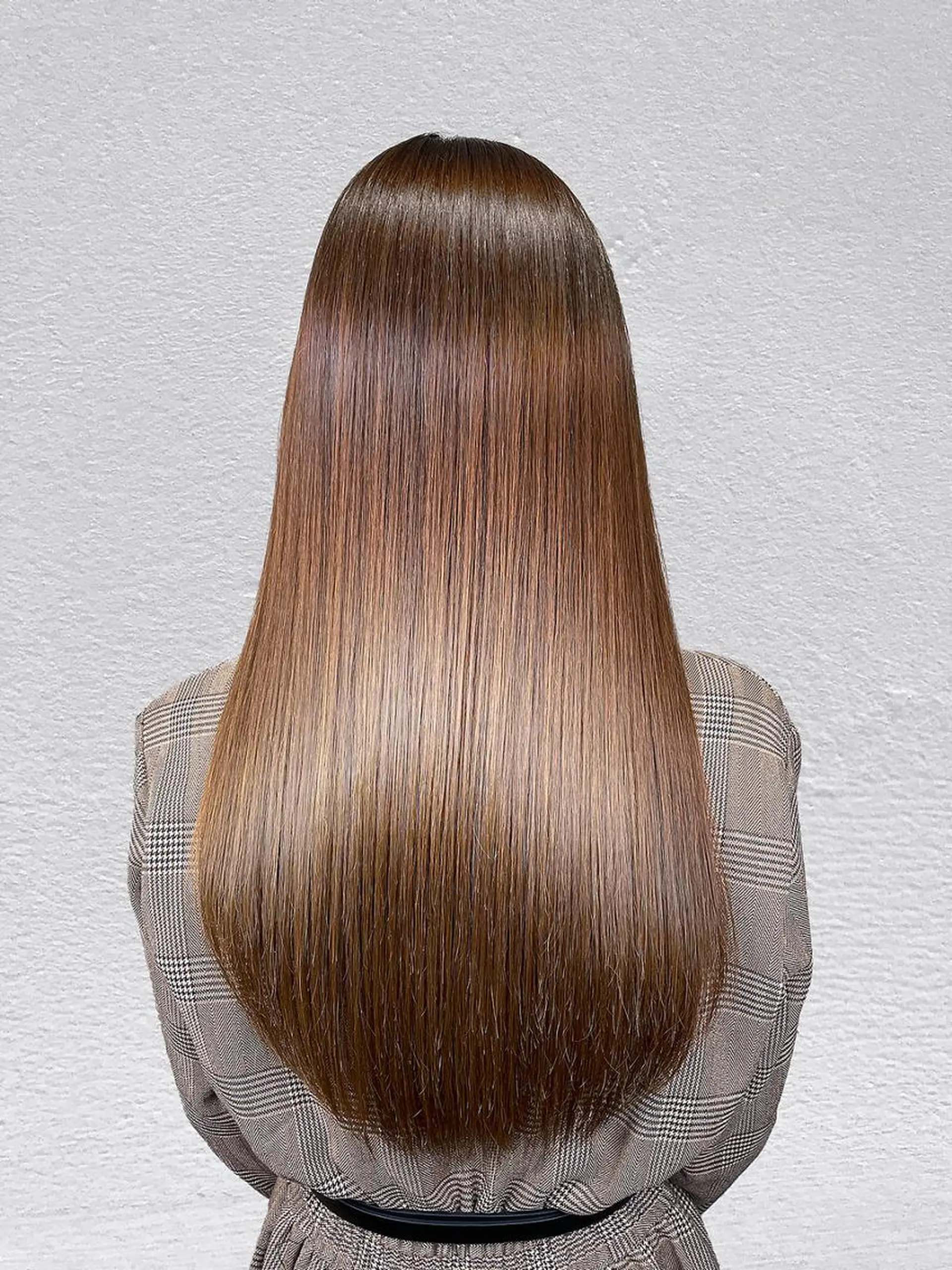 ロング カラー アクアカラー アッシュ アッシュブラウン ベージュカラー 黒髪 カット ヘアカラー トリートメント newi hauoli札幌駅前のヘアスタイル