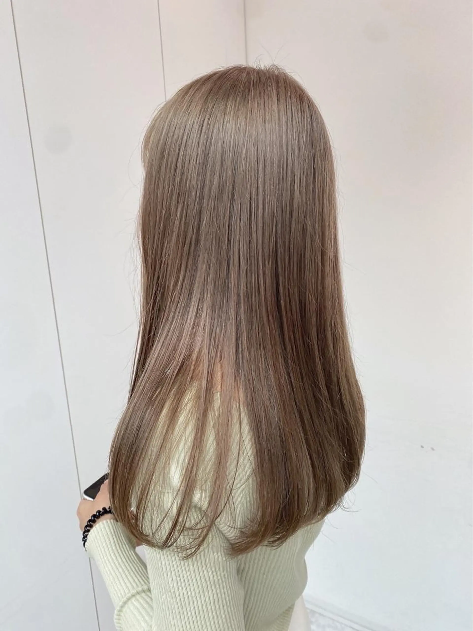 ロング トレンドモテカラー 🩷色落ちまで可愛くのヘアスタイル