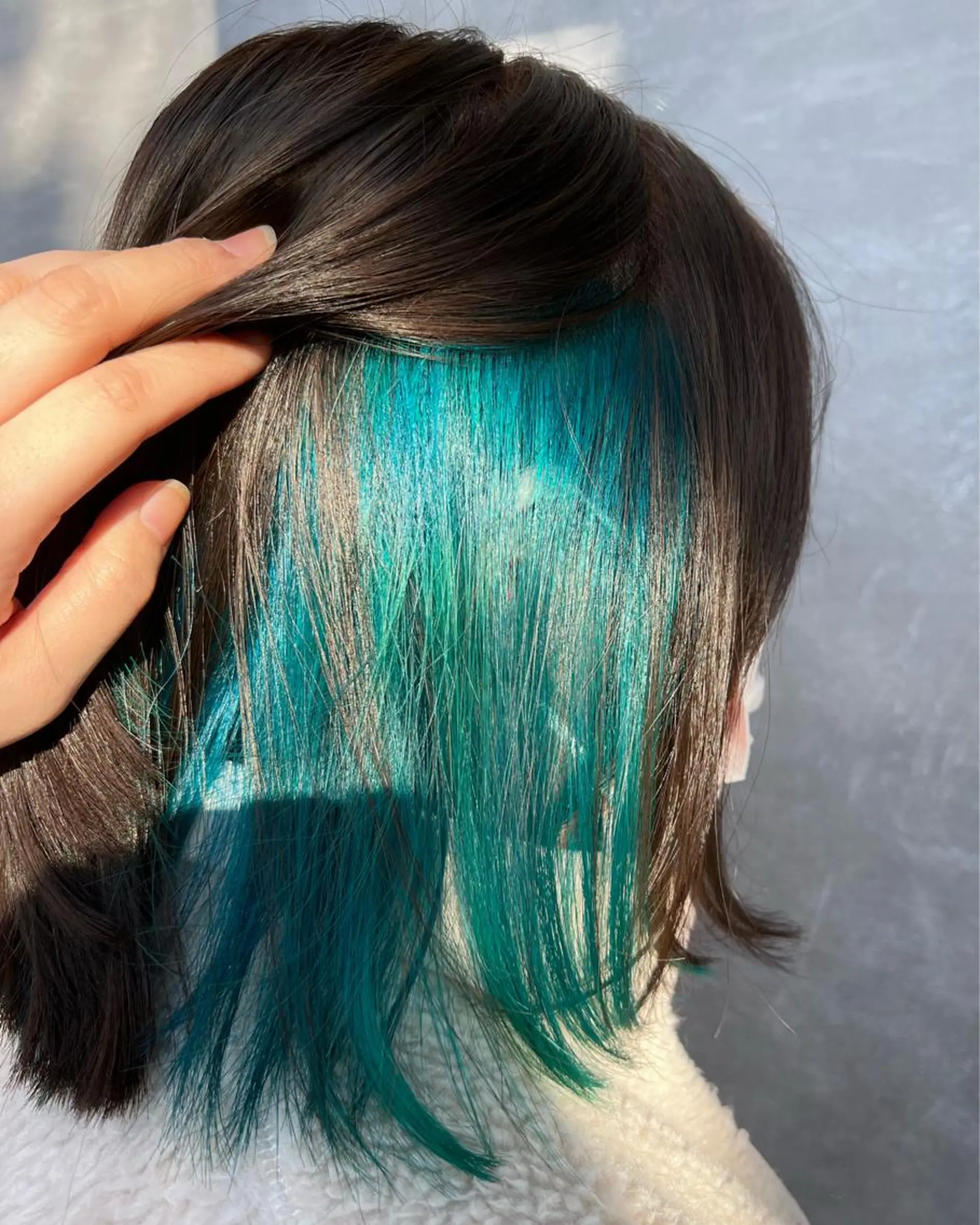 ミディアム 丸山 明日香のヘアスタイル