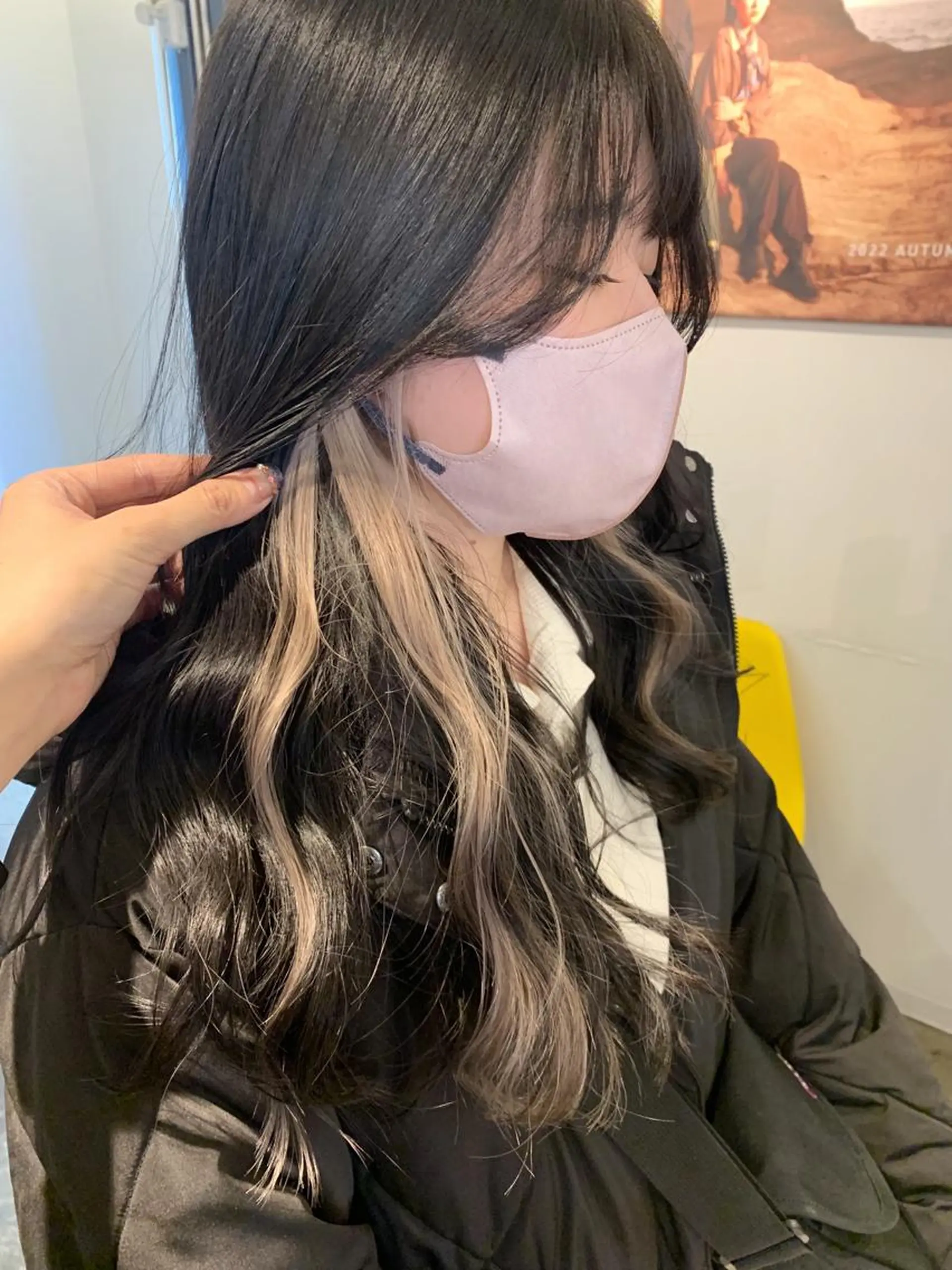 ロング カラー ヘアカラー トリートメント 🌛ダブルカラー 🌜SAYAKAのヘアスタイル