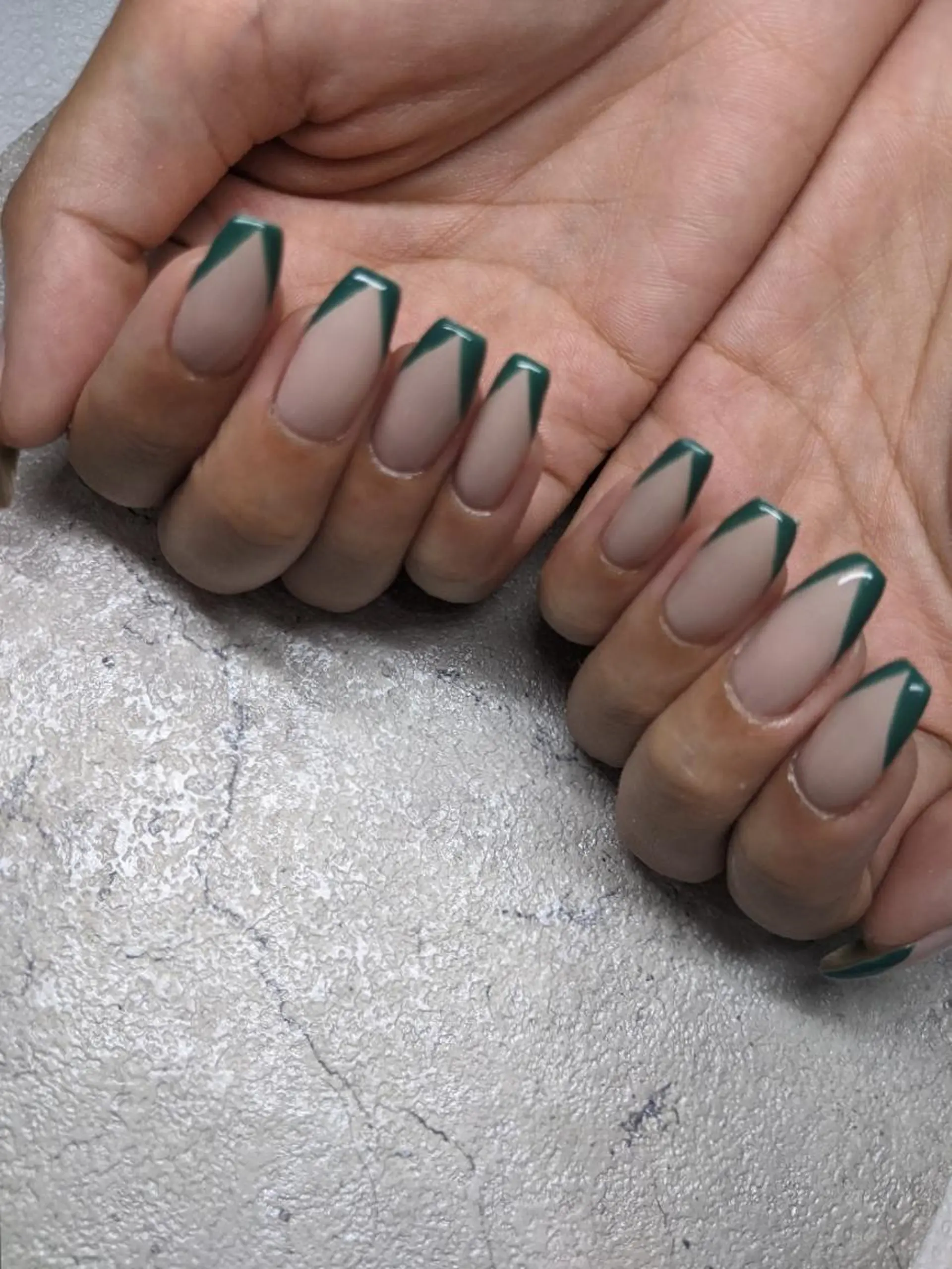 ネイル アートネイル フレンチネイル Beaute Pure_Mのネイルデザイン