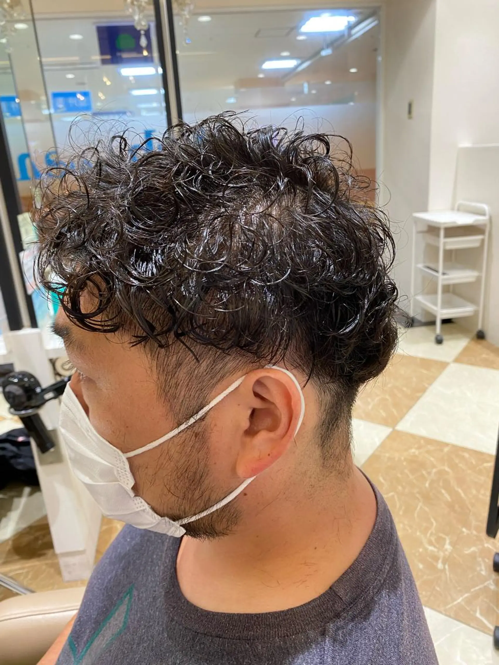 ショート パーマ 失敗しないパーマ 赤塚雄輝のヘアスタイル