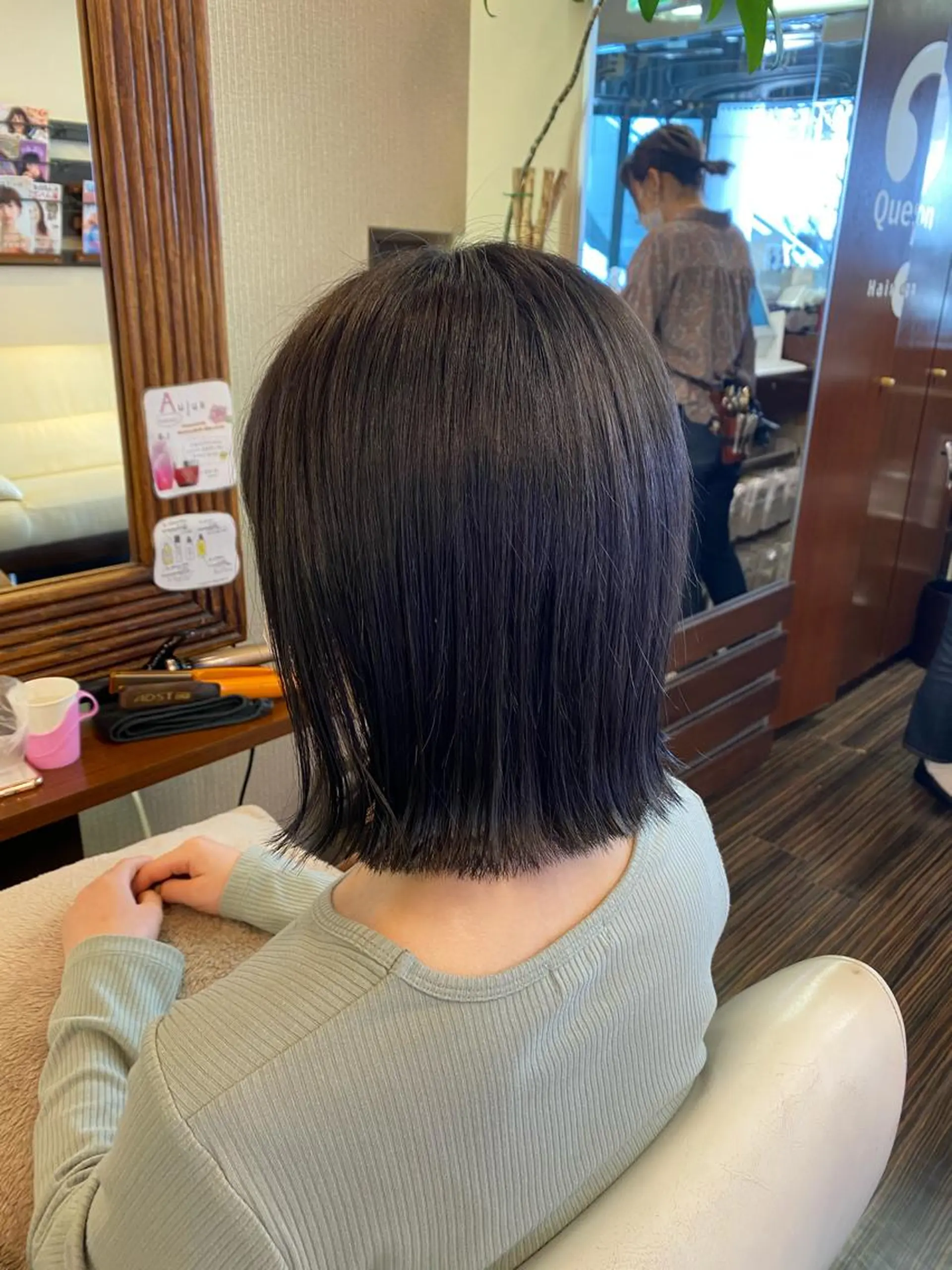 ショート カラー ヘアアレンジ カット ヘアカラー トリートメント 加藤 瑠美のヘアスタイル