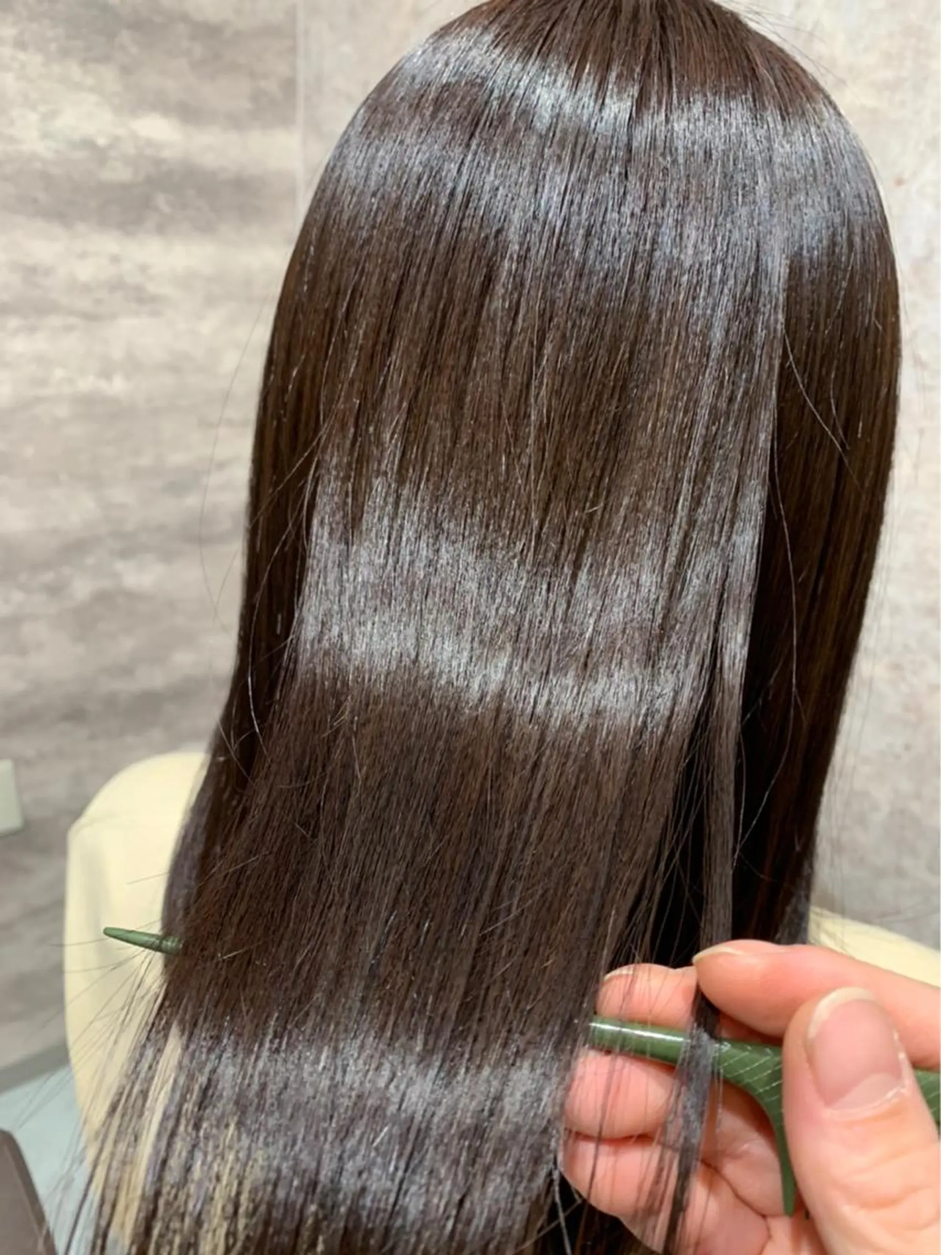 ロング カラー ヘアカラー 縮毛矯正 🫟Blanco🫟 Color&Careのヘアスタイル