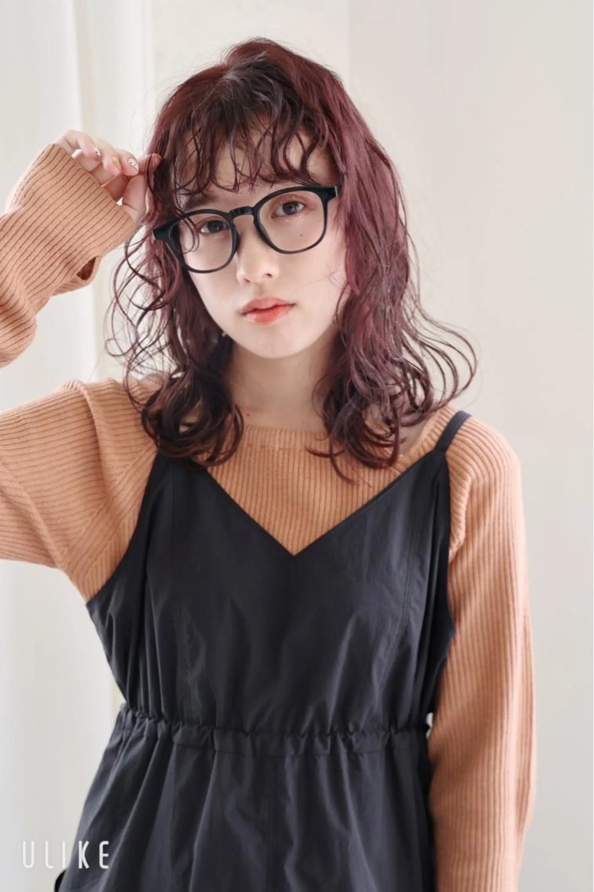 ミディアム hair make powder 薮本のヘアスタイル