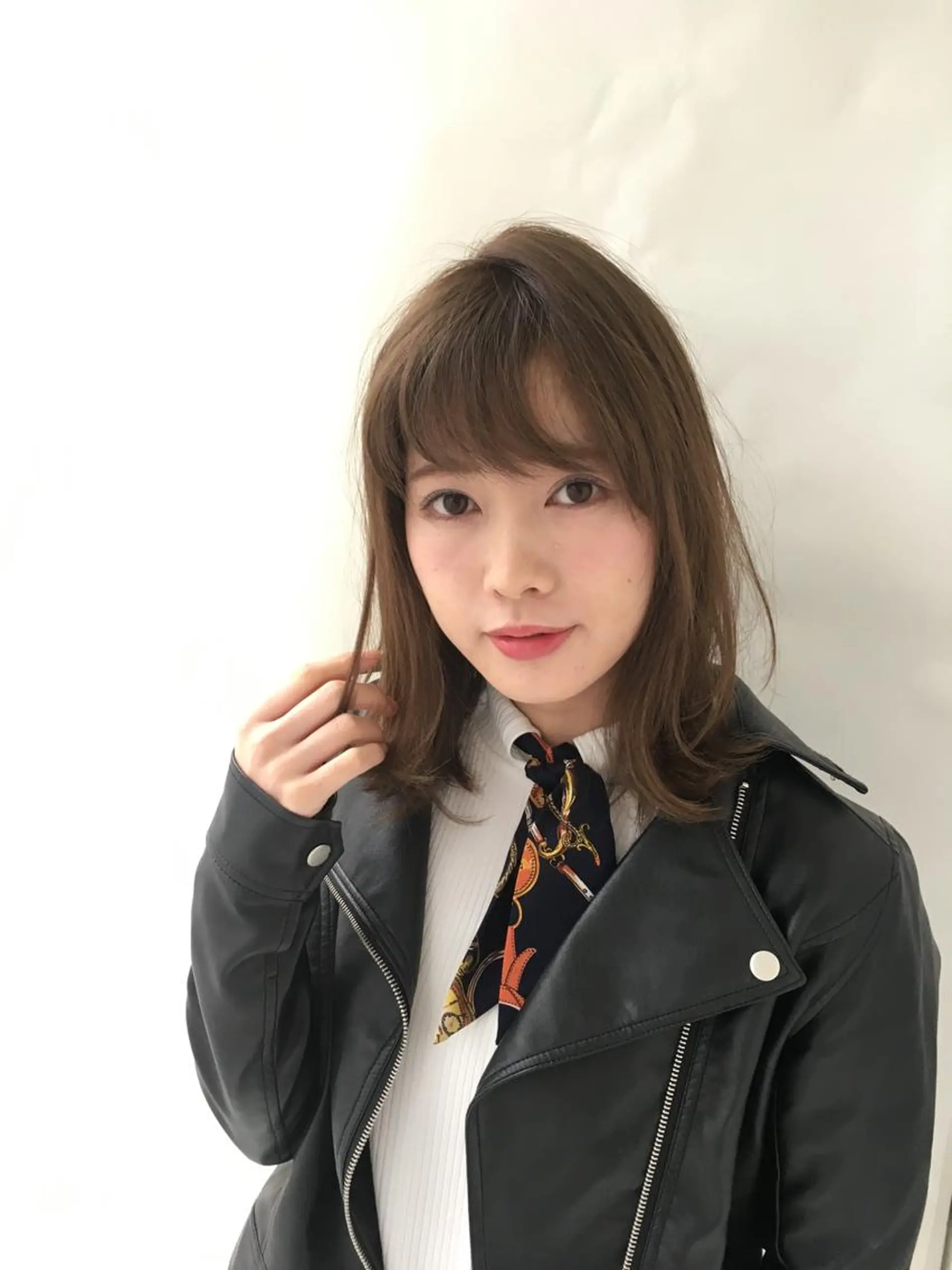 ミディアム カラー 鈴木 一貴のヘアスタイル