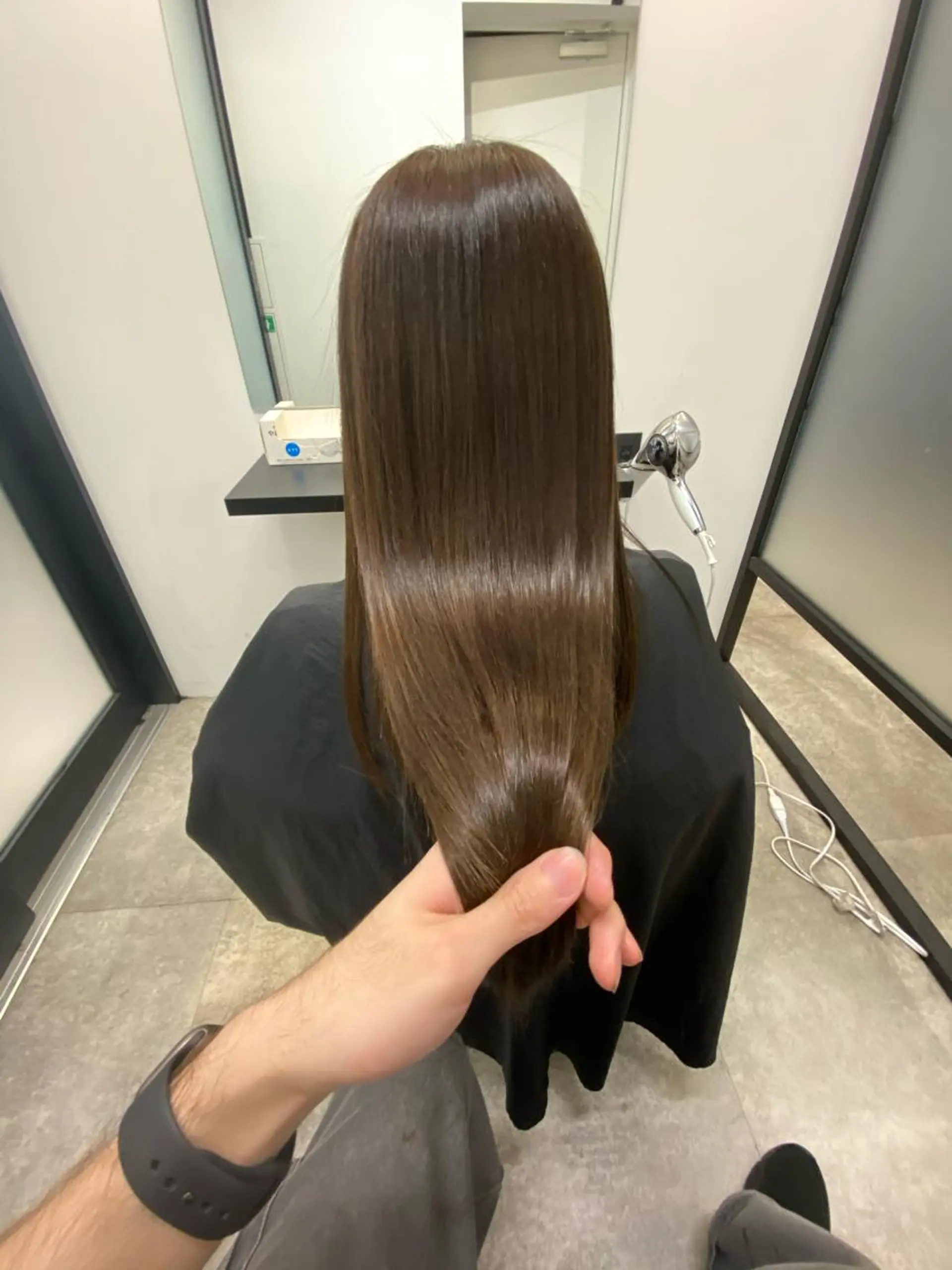 ロング カラー 【艶髪×韓国風】 毛流れ職人 RYOのヘアスタイル