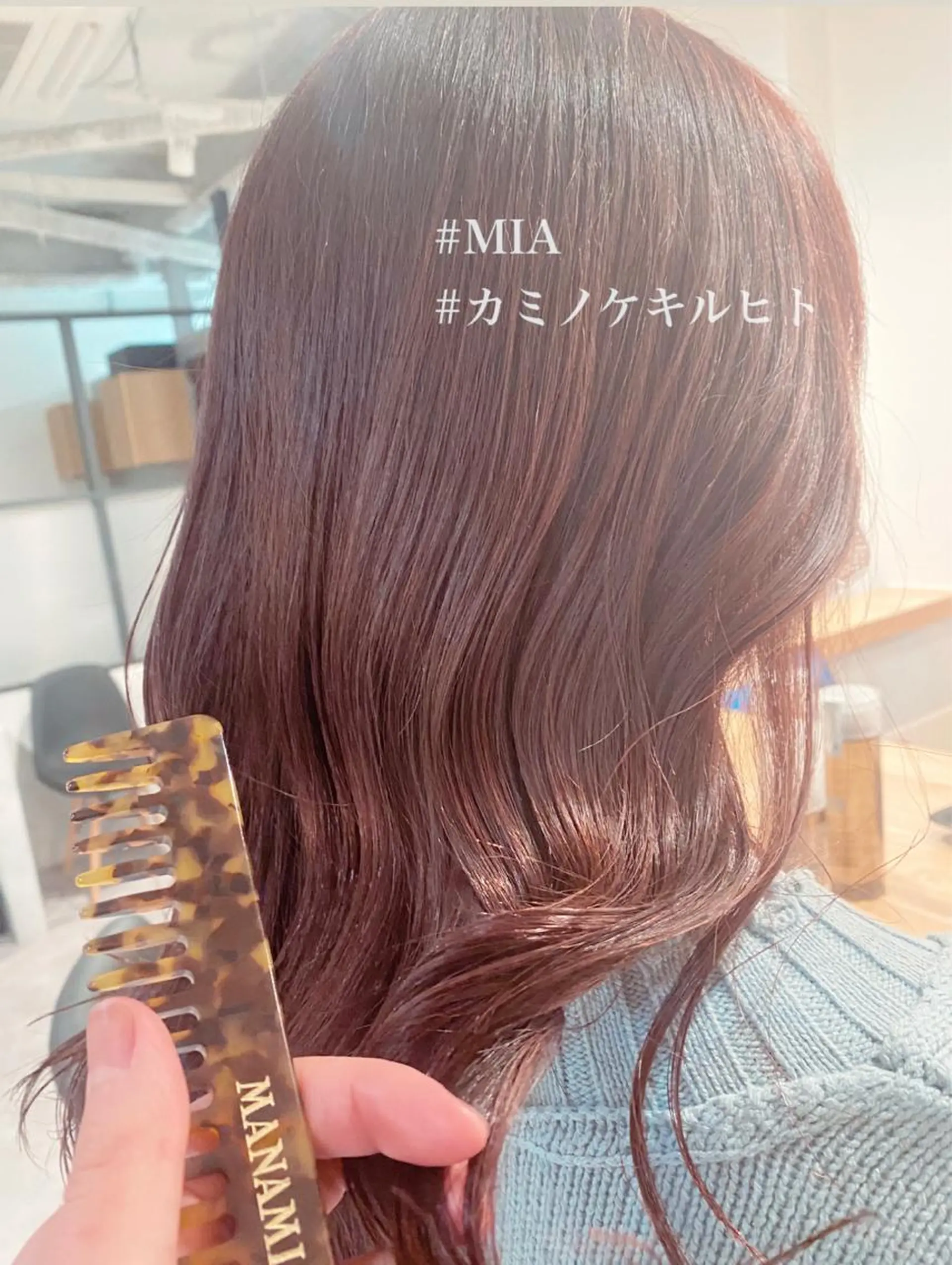 ミディアム kimito hair design &spa所属・丸みボブ　ショート ｍａｎａｍｉのヘアスタイル