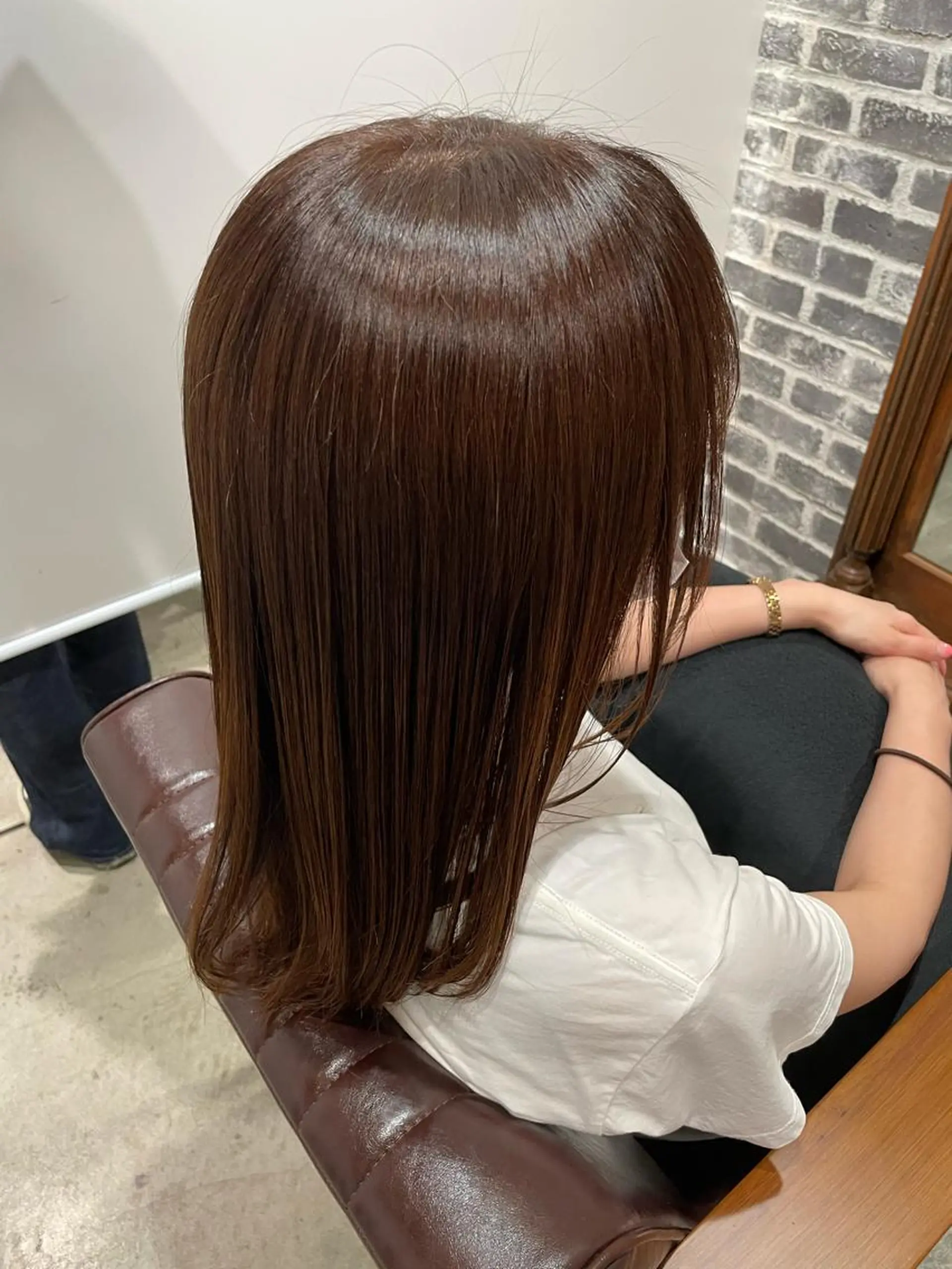 セミロング カラー 【お洒落パーマ】 Elme　肥塚康汰郎のヘアスタイル