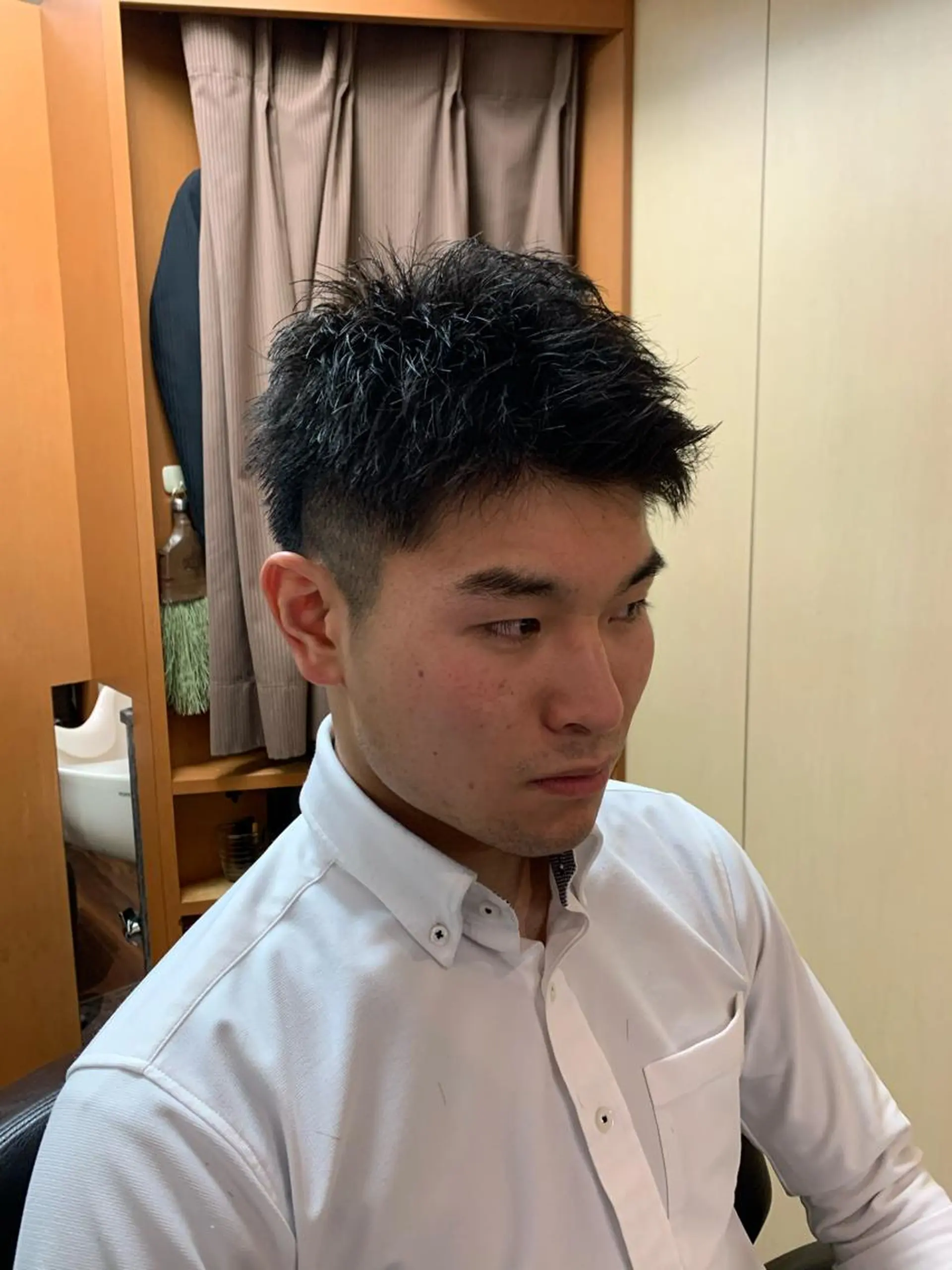 ショート メンズ ヒロ銀座 バーバーショップ神楽坂所属・ひらお あおとのヘアスタイル