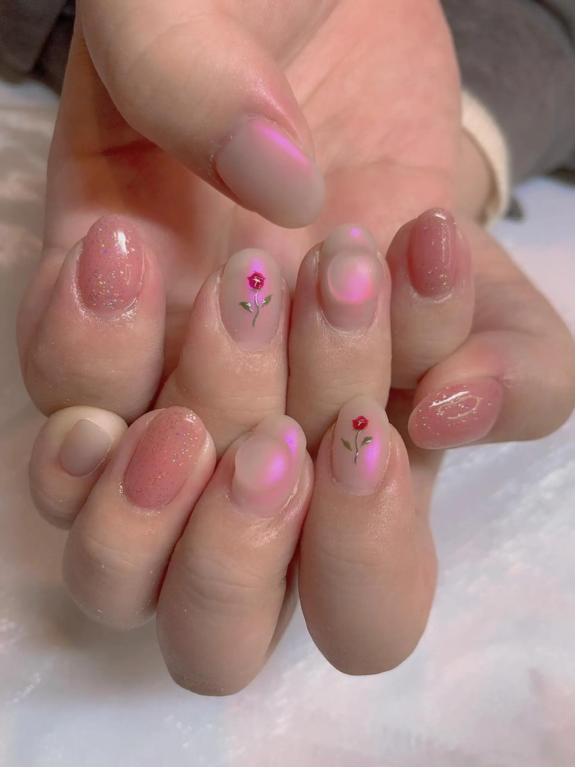 ネイル ヤマダ サクラのヘアスタイル