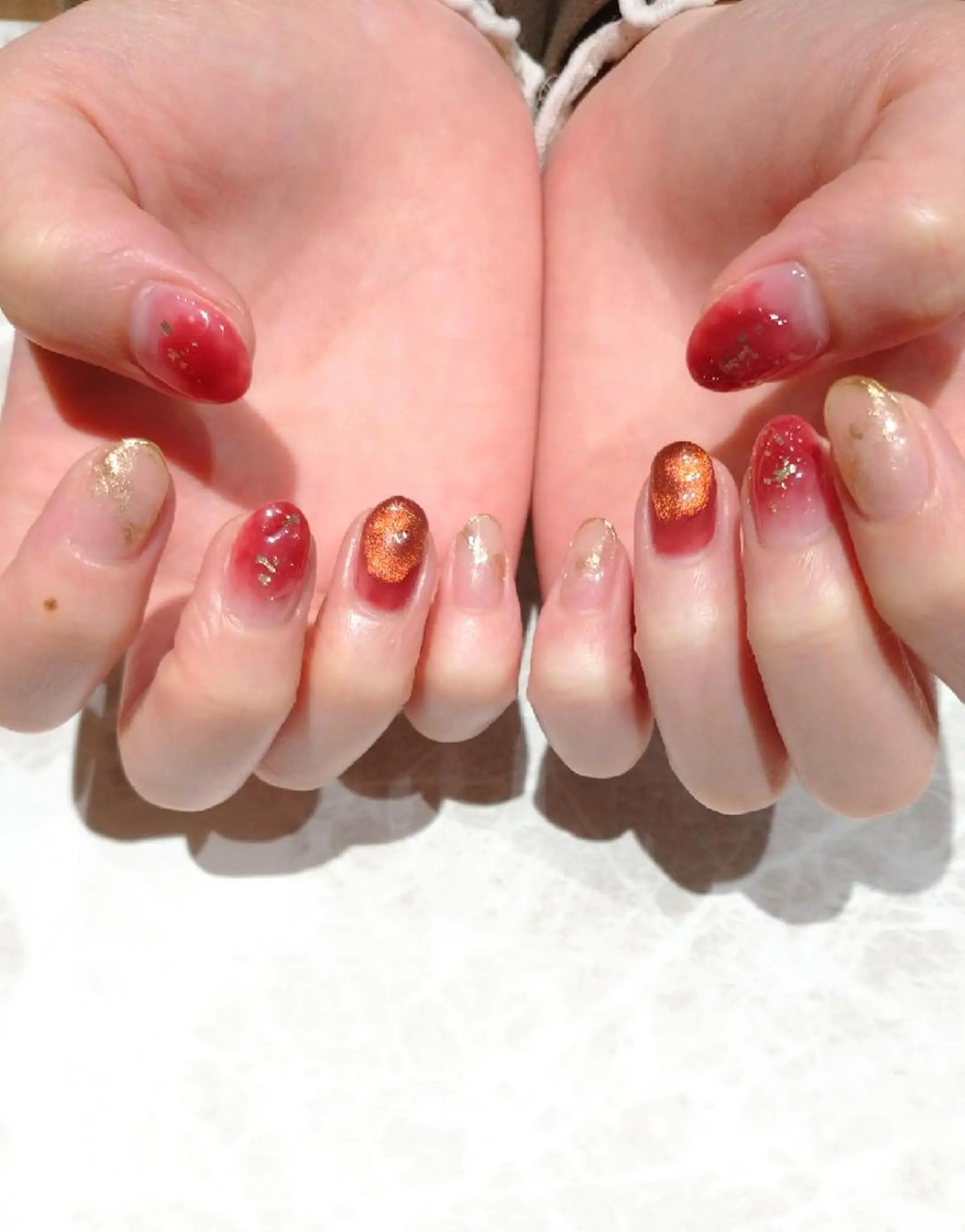 ネイル 會田 瑠衣のネイルデザイン