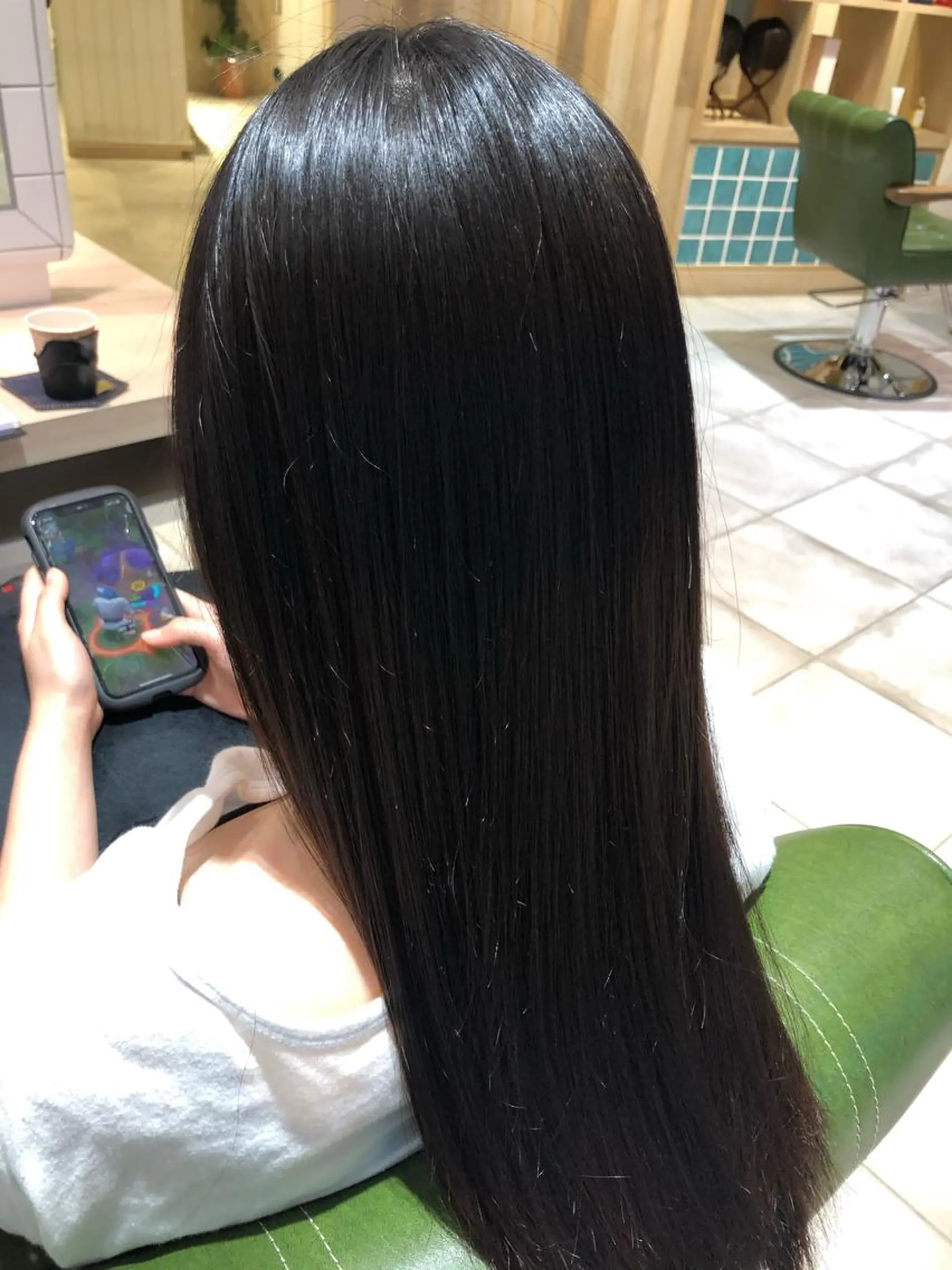 ロング 縮毛矯正 トリートメント Moana by HEADLIGHT 川口店所属・川口髪質改善ウルトワ 🌈毛島健樹🌈のヘアスタイル