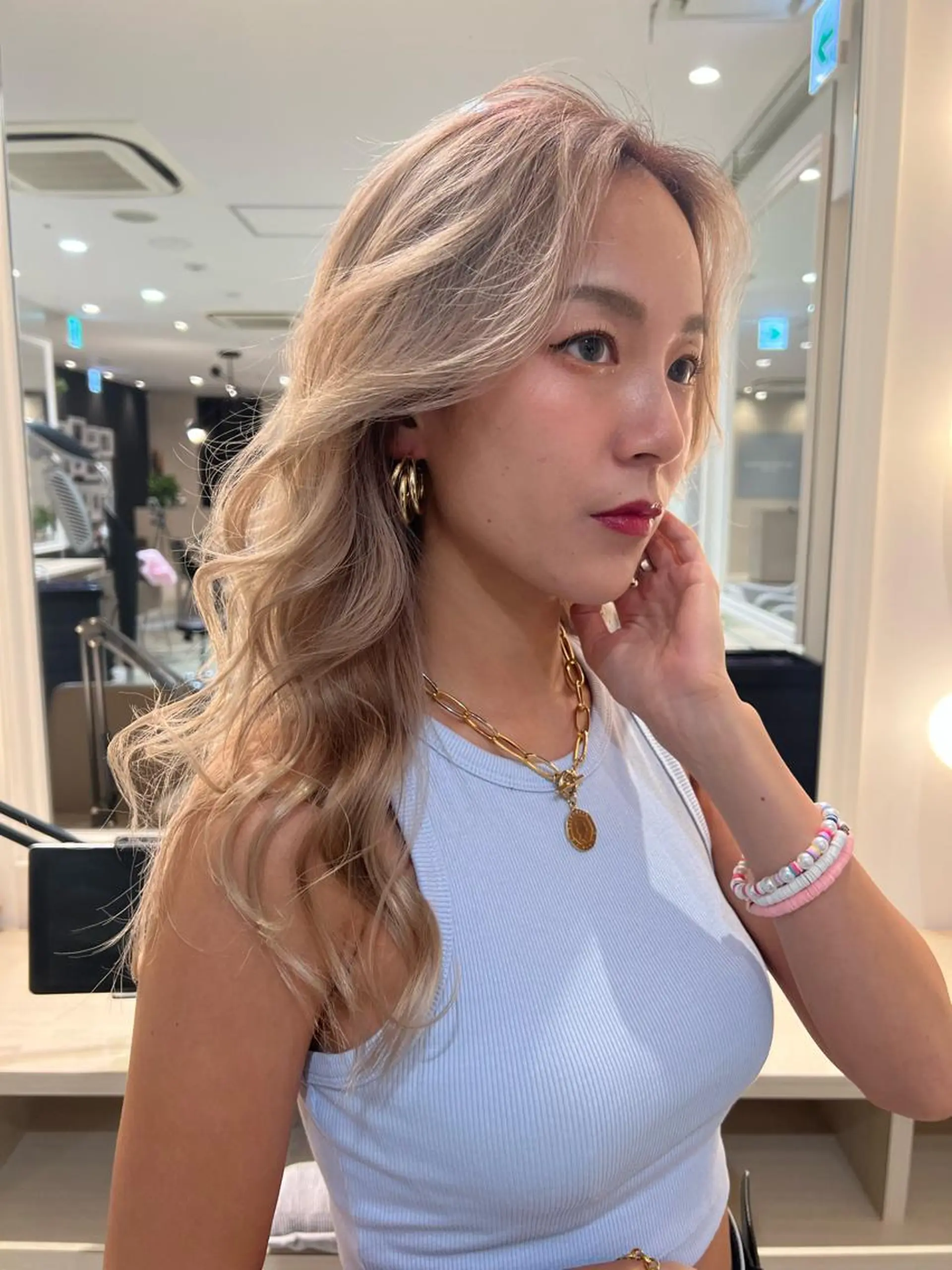 ミディアム カット 🇺🇸海外デザイン iCON TOKYOのヘアスタイル